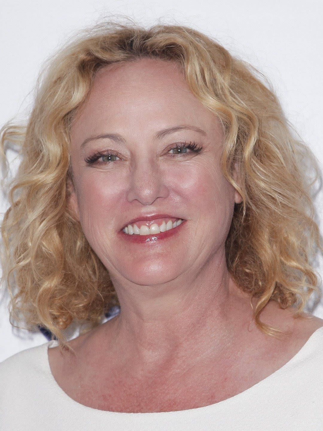 Actress Virginia Madsen Short Blonde Hair Wallpaper