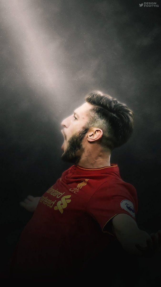 Adam Lallana Gray Iphone Wallpaper