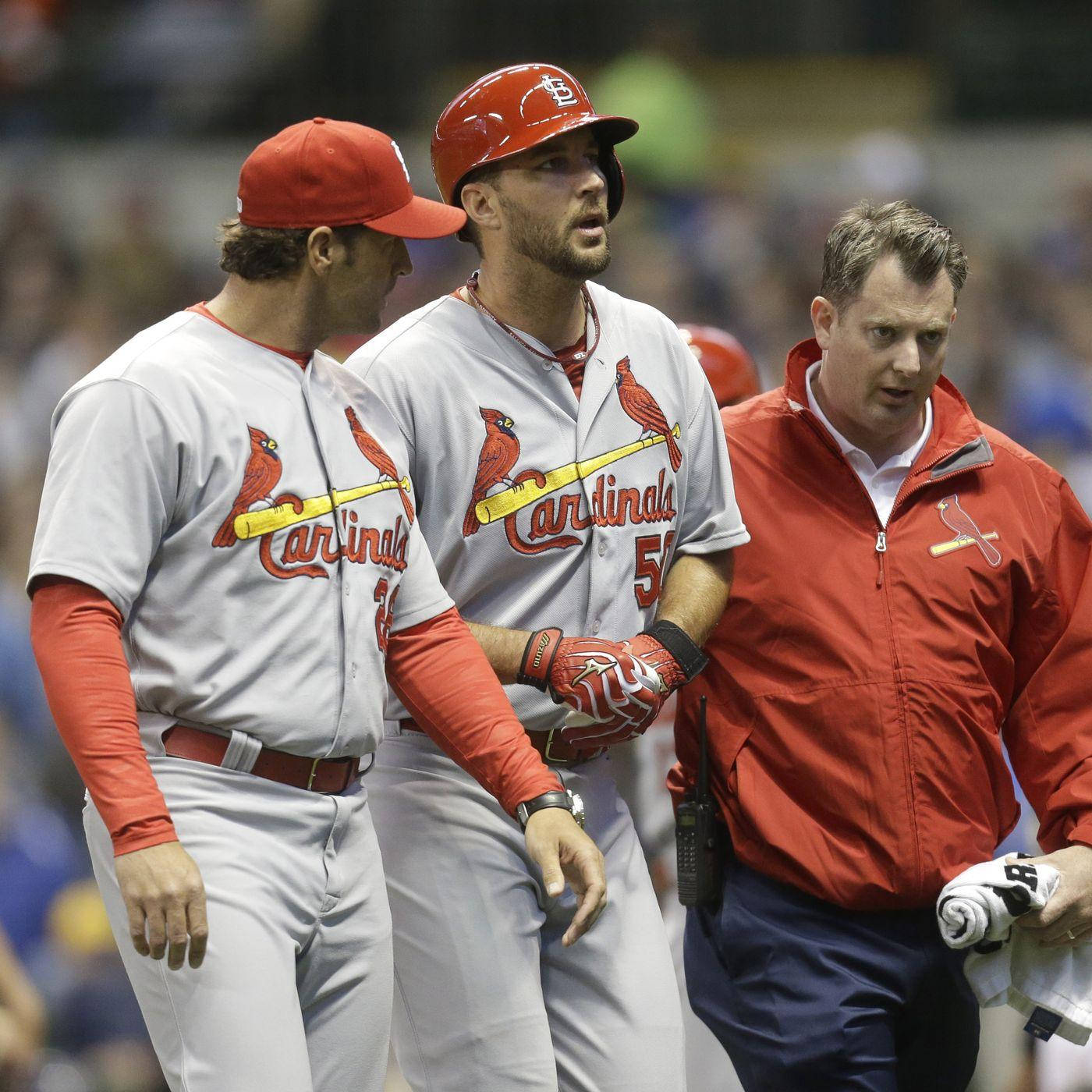 Adam Wainwright With Team Wallpaper