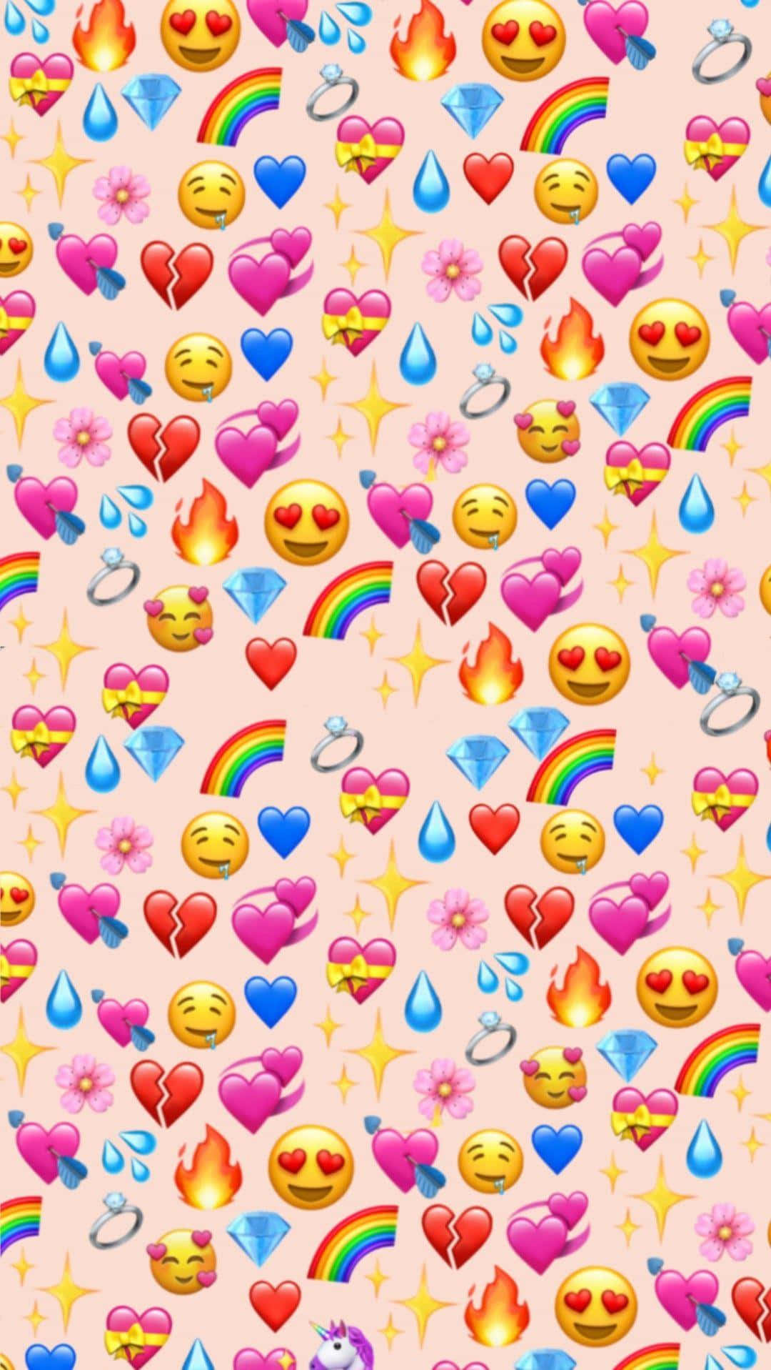 Add Some Fun To Your Day With This Cute Emoji! Wallpaper