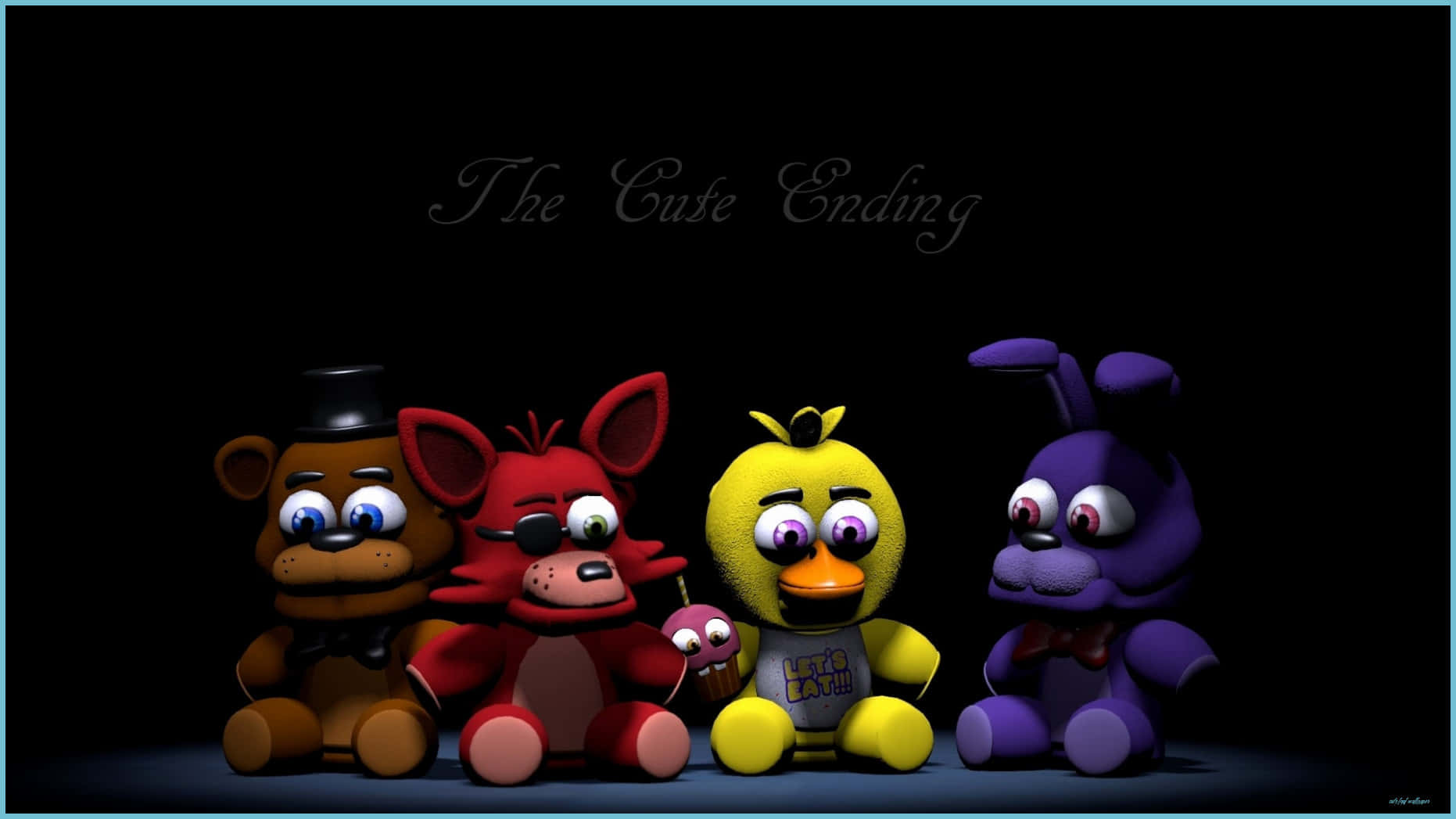 Adorable Fnaf Characters Wallpaper