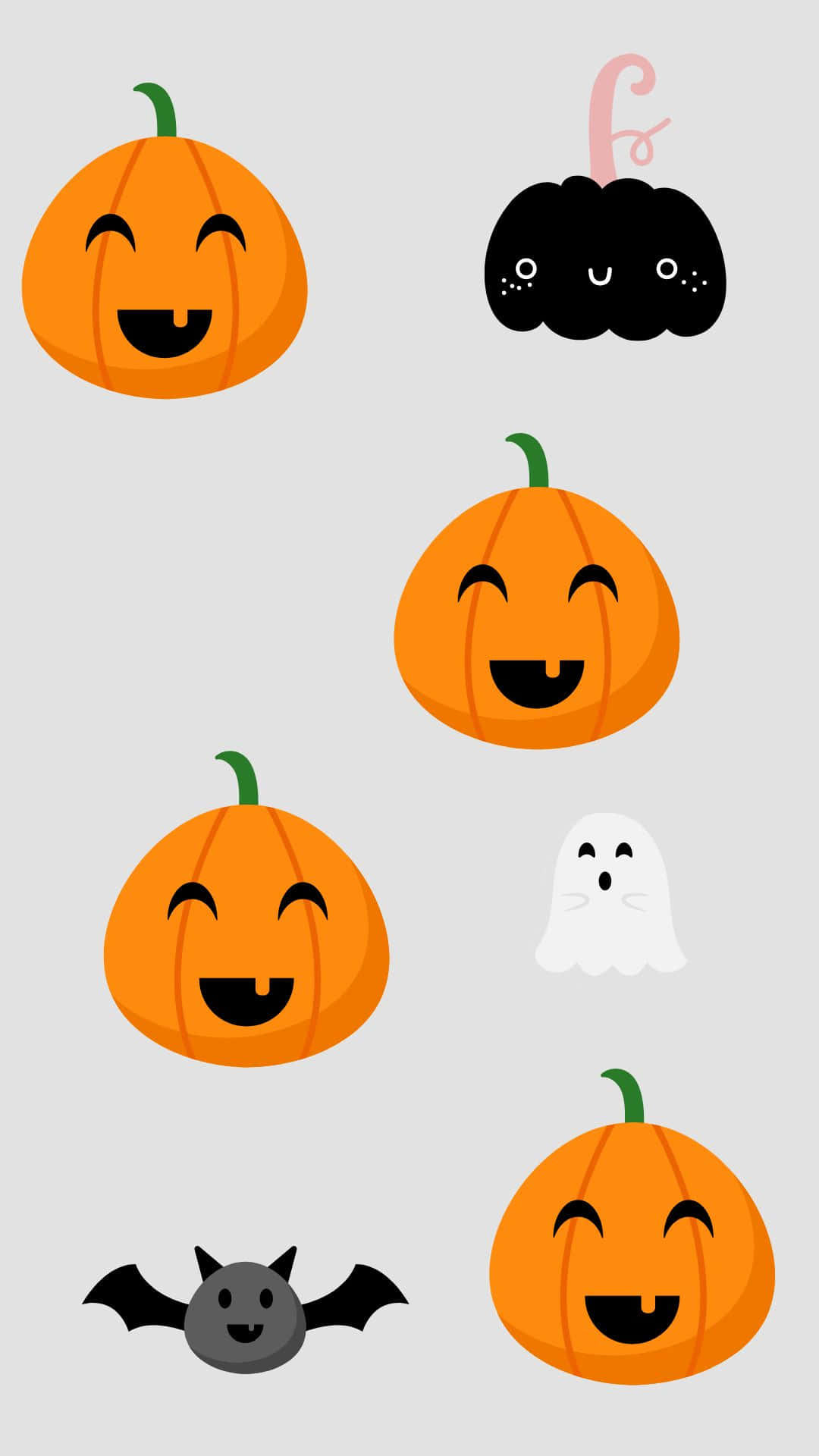 Adorable Sprouting Pumpkin Wallpaper