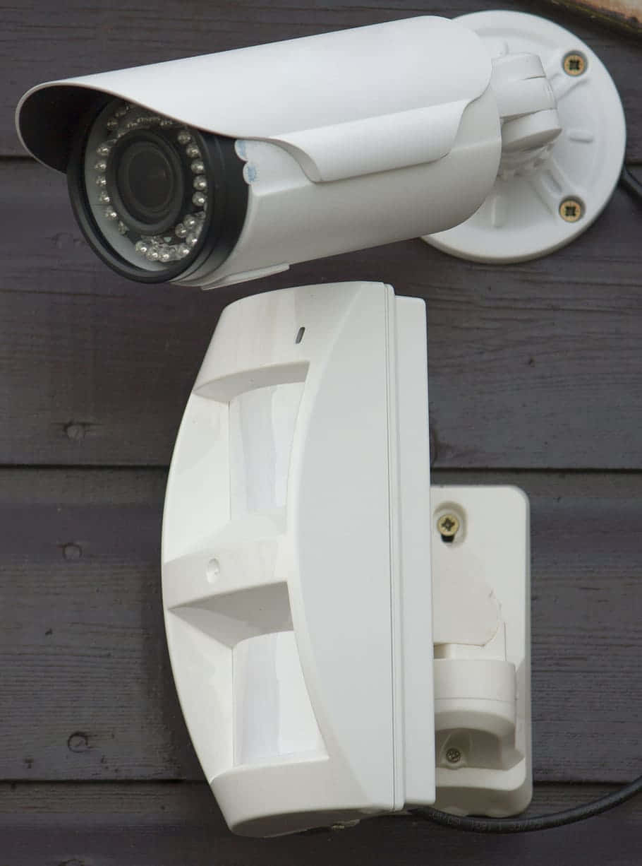 Advanced Outdoor Bullet Security Camera Wallpaper