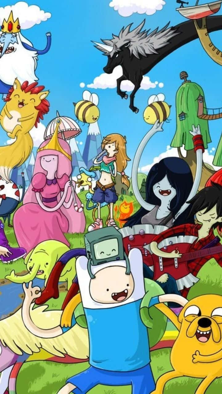 Adventure Time Fan Art For Iphone Wallpaper