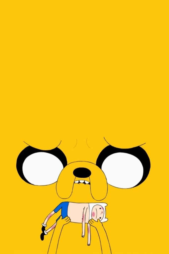 Adventure Time Jakeand Finn Cute Illustration Wallpaper