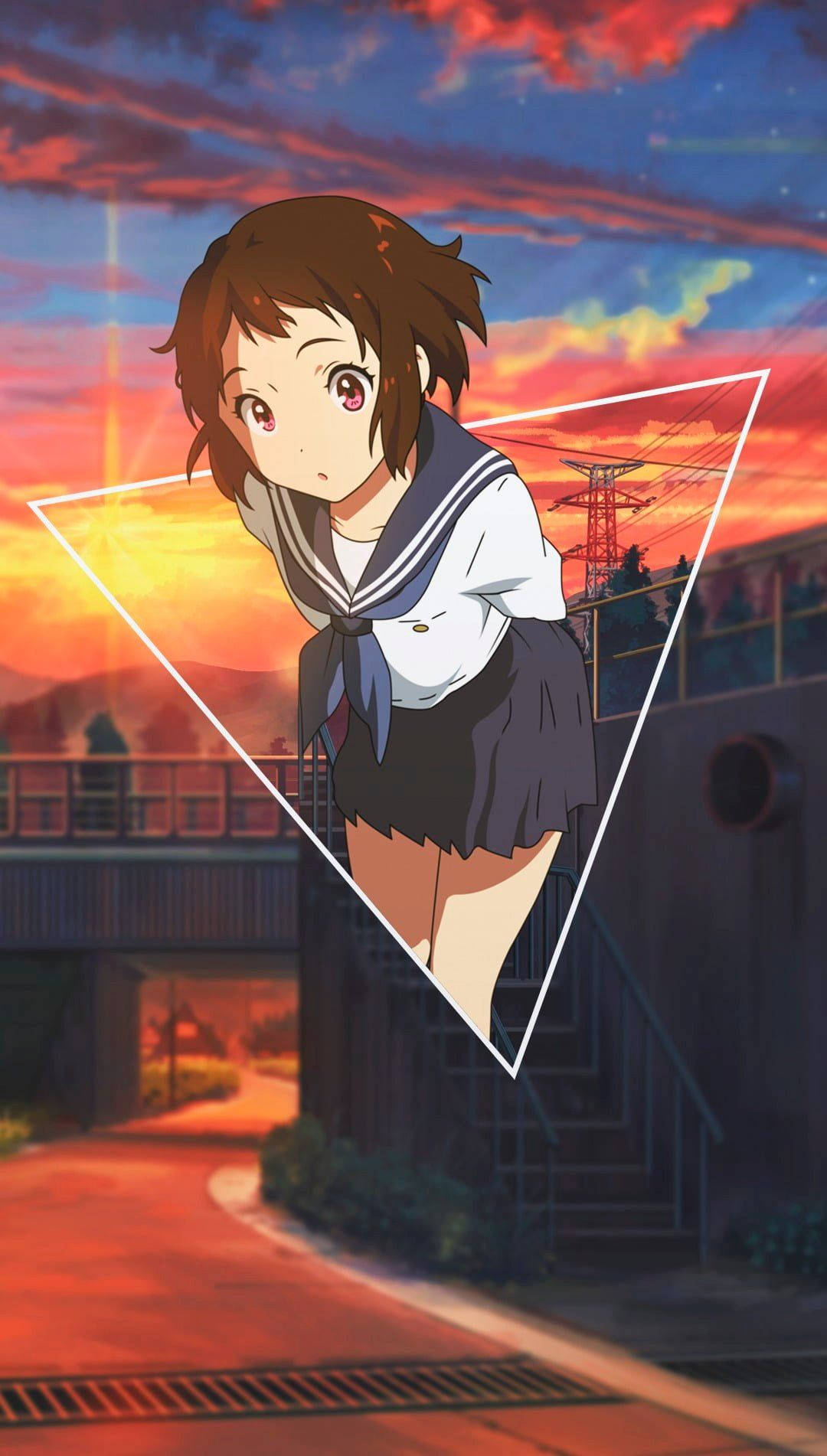 Aesthetic Anime Mayaka Ibara Phone Wallpaper