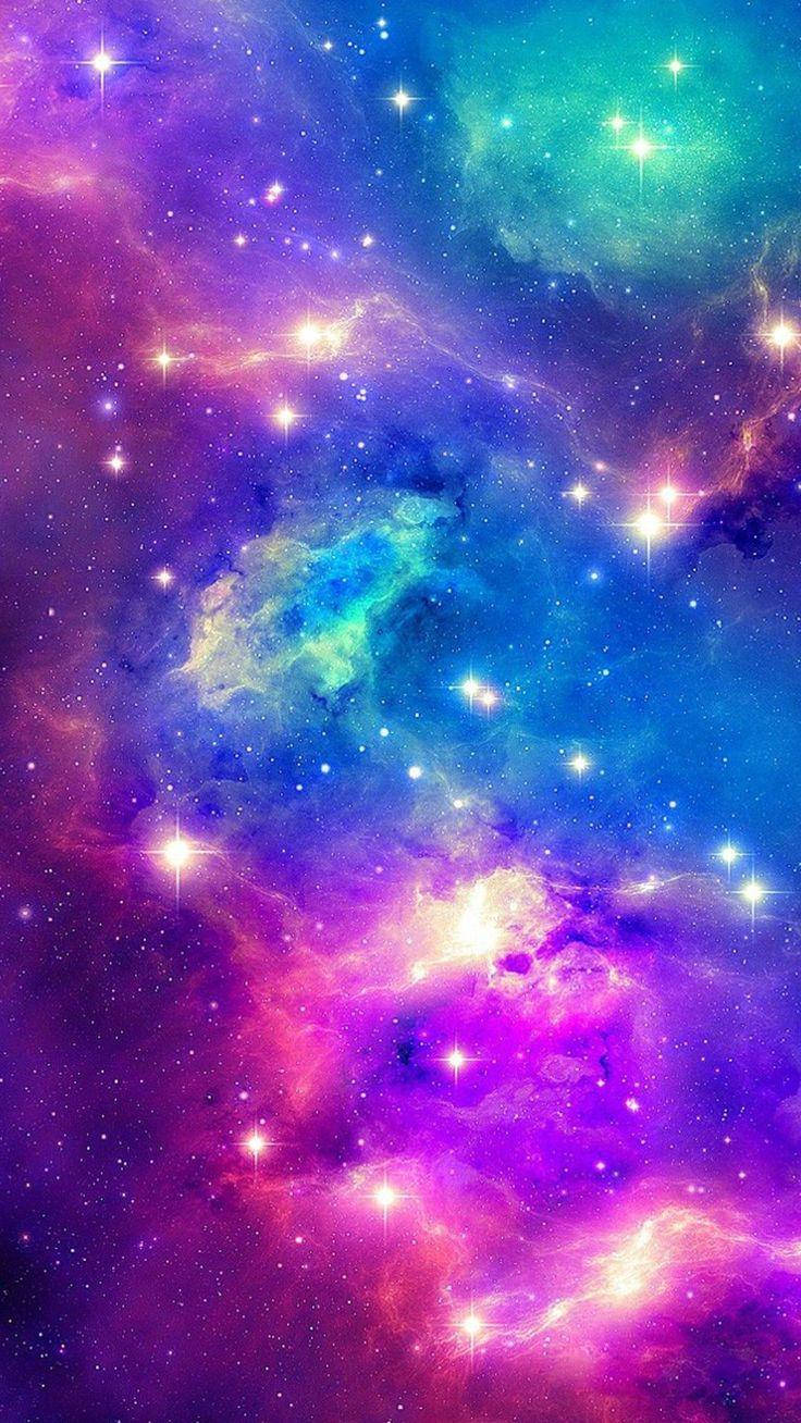 Aesthetic Blue Galaxy Wallpaper