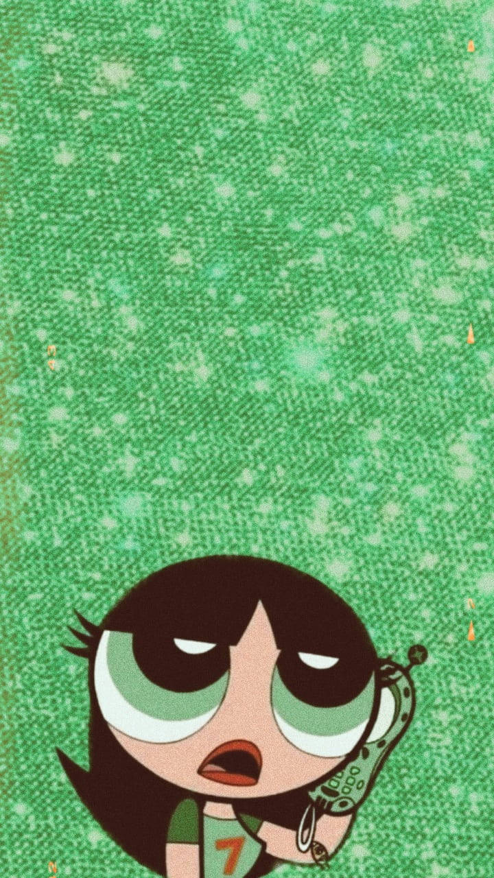 Aesthetic Buttercup Powerpuff Girls Wallpaper