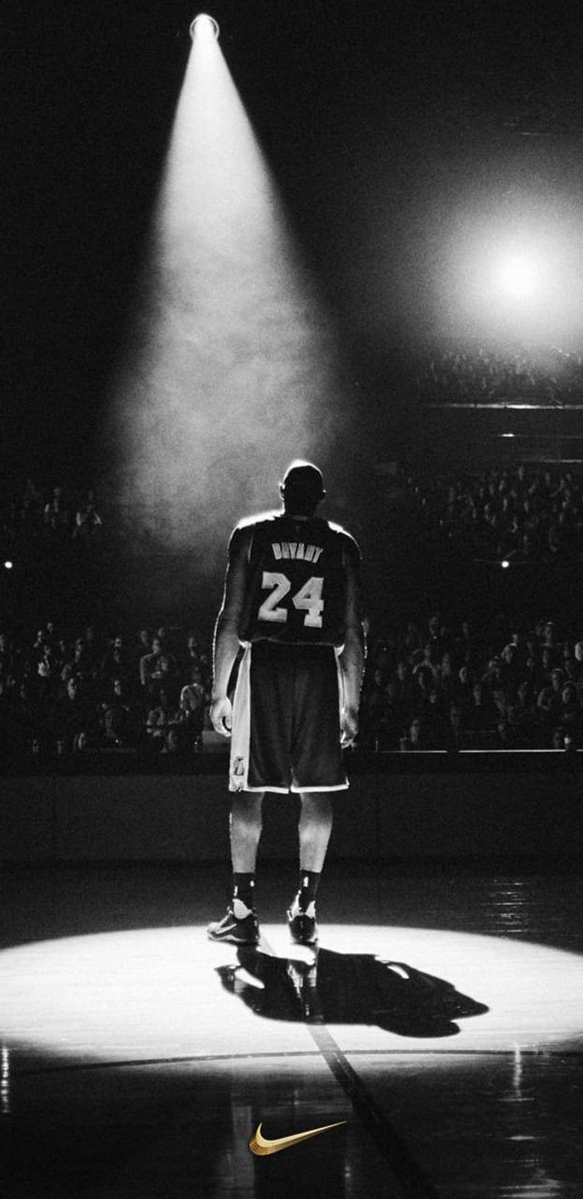 Aesthetic Kobe Bryant On Spotlight Wallpaper