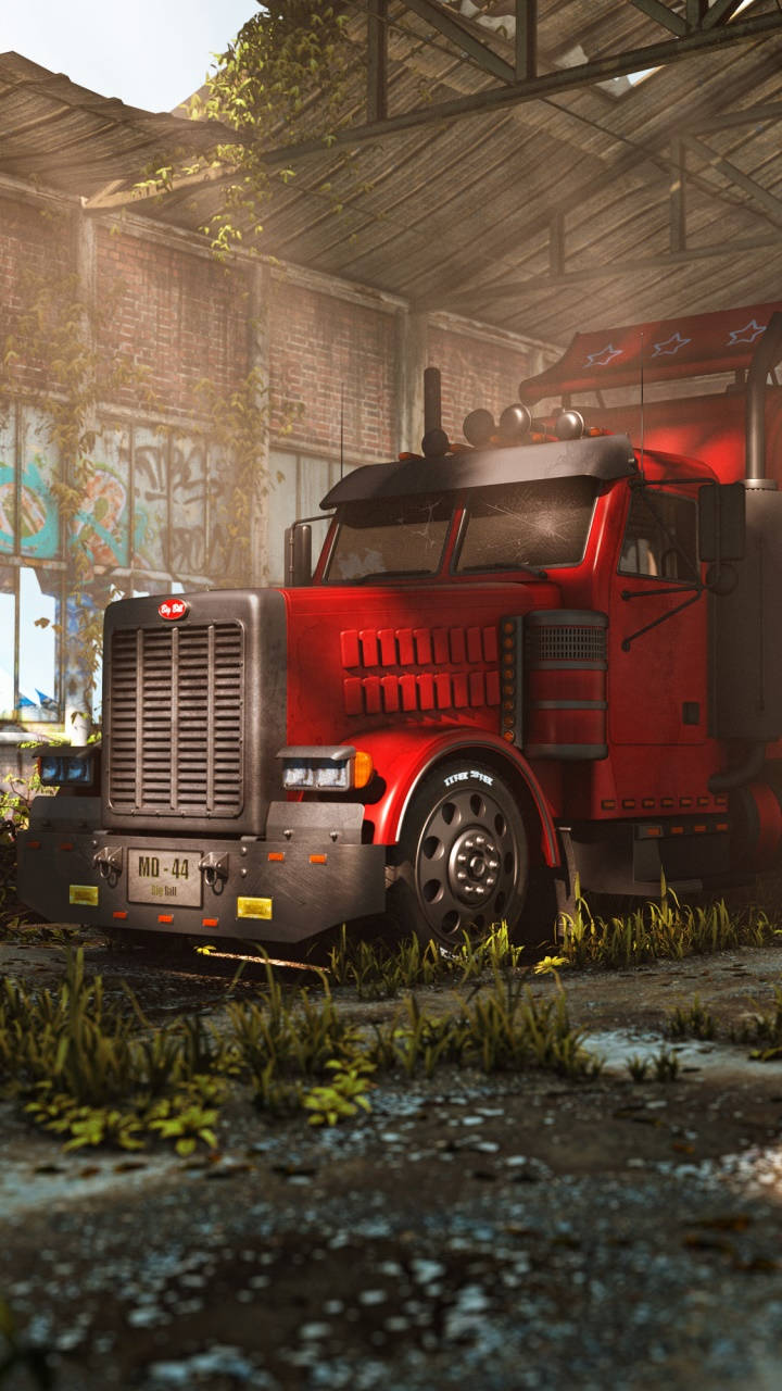 Aesthetic Peterbilt Truck Wallpaper