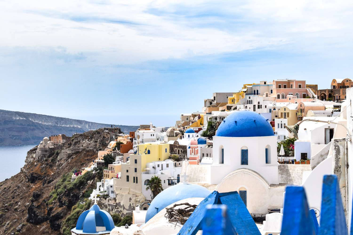 Aesthetic Santorini Wallpaper