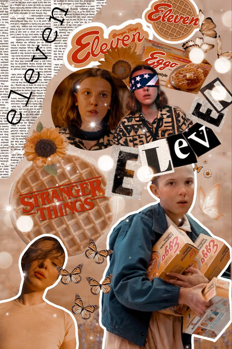 Aesthetic Stranger Things Eleven Millie Bobby Brown Wallpaper