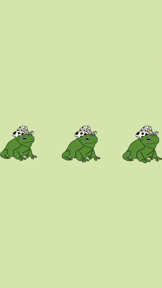 Aesthetically-pleasing Kermit The Frog Embraces His Inner Happiness. Wallpaper