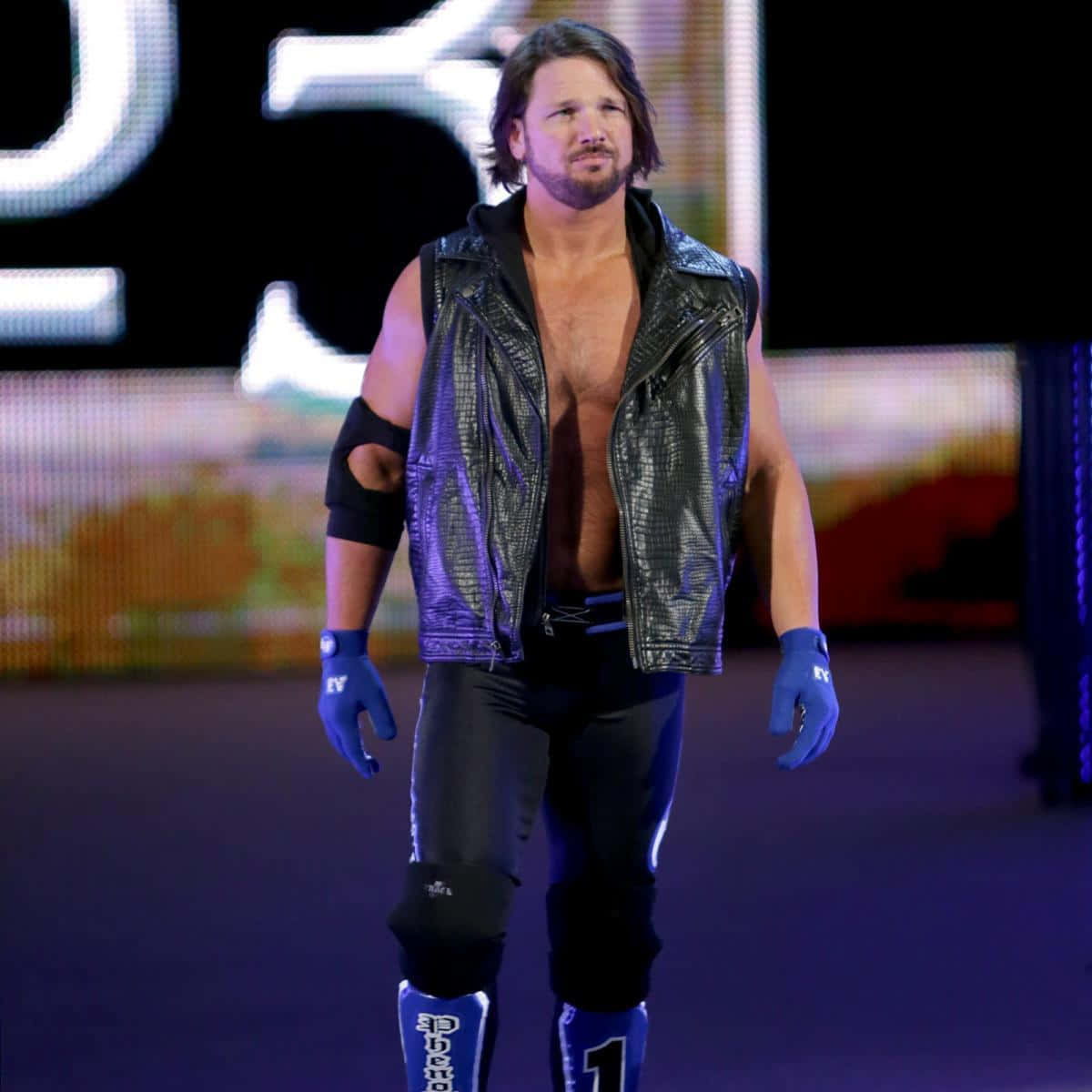 Aj Styles Aka The Lone Wolf Wallpaper