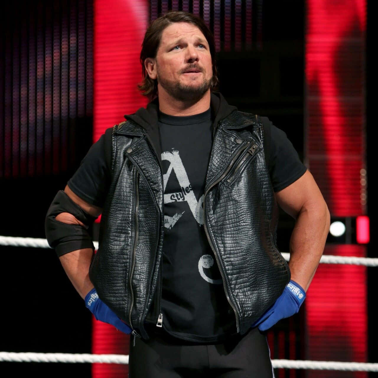 Aj Styles Eight-time World Champion Wallpaper