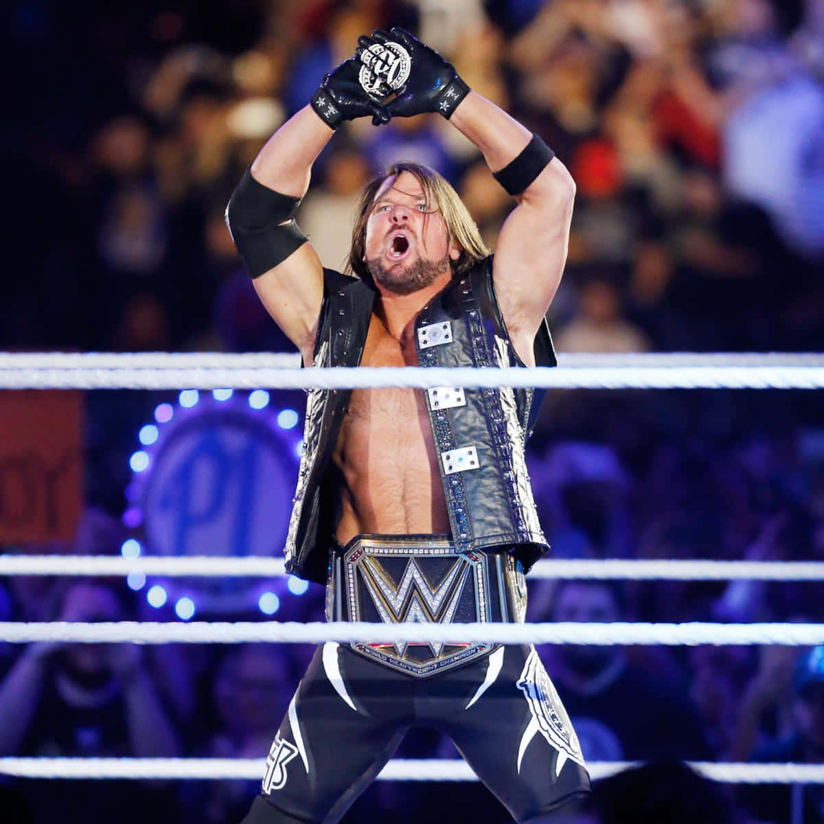 Aj Styles The Club Leader Wallpaper