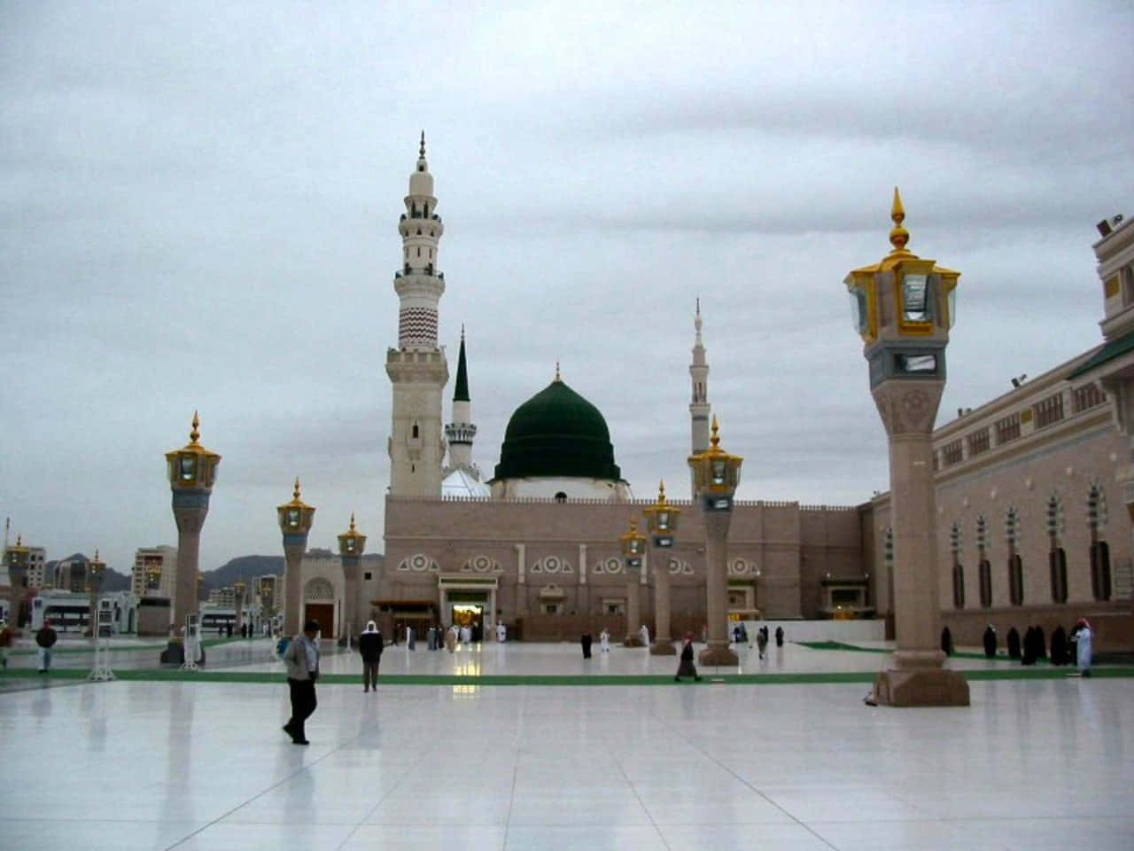 Al Masjid_an Nabawi_in_ Medina Wallpaper