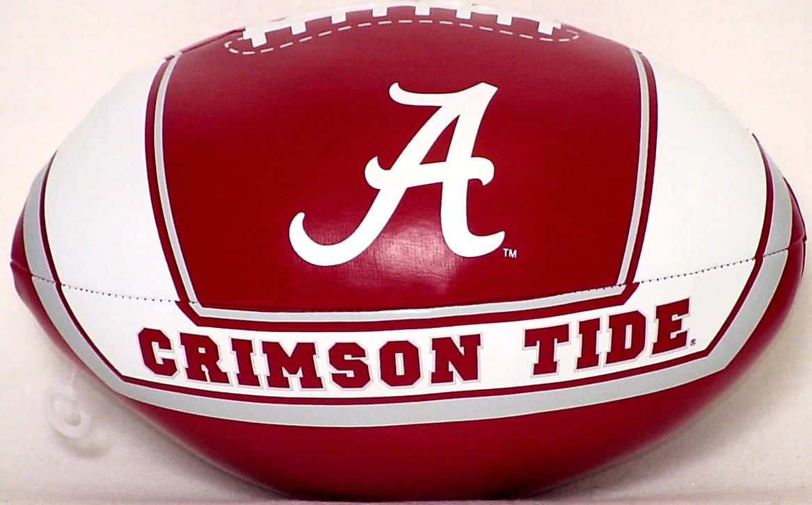 Alabama Football Logo On Football Wallpaper