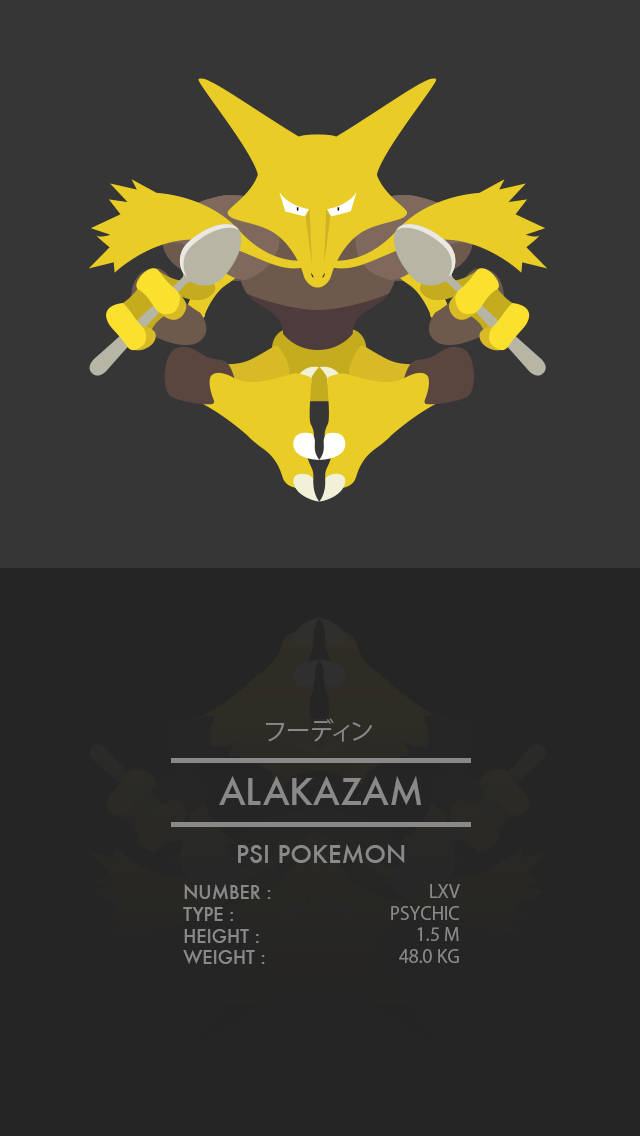 Alakazam Stats Japanese Name Wallpaper