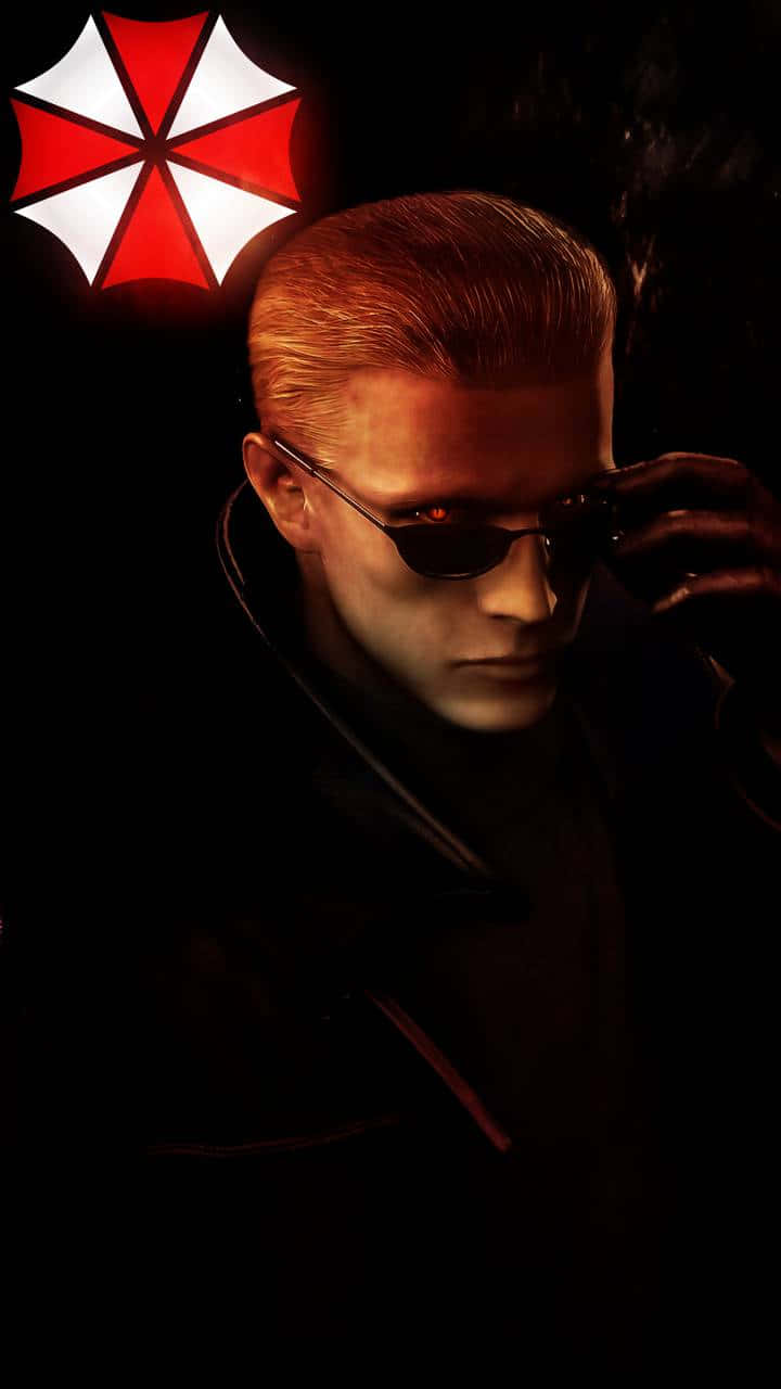 Albert Wesker In Action Wallpaper