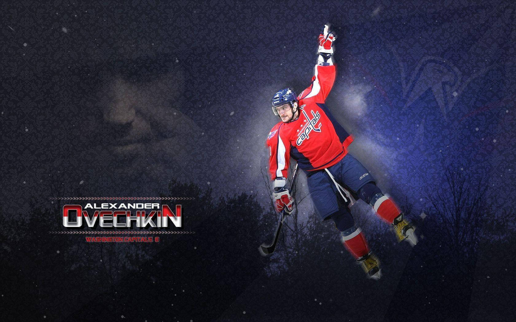 Alex Ovechkin Washington Capitals Number 1 Wallpaper