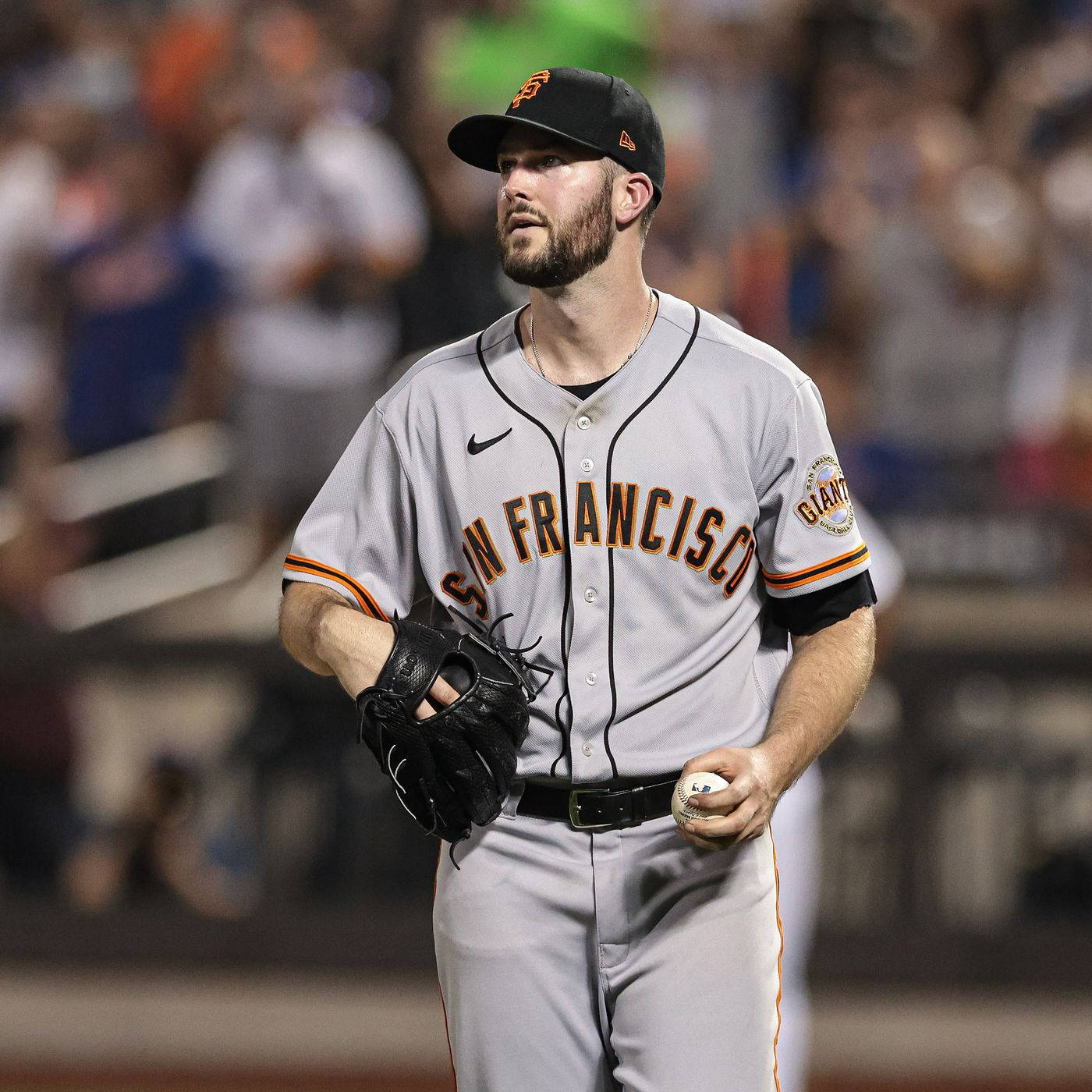 Alex Wood Holding A Baseball Wallpaper