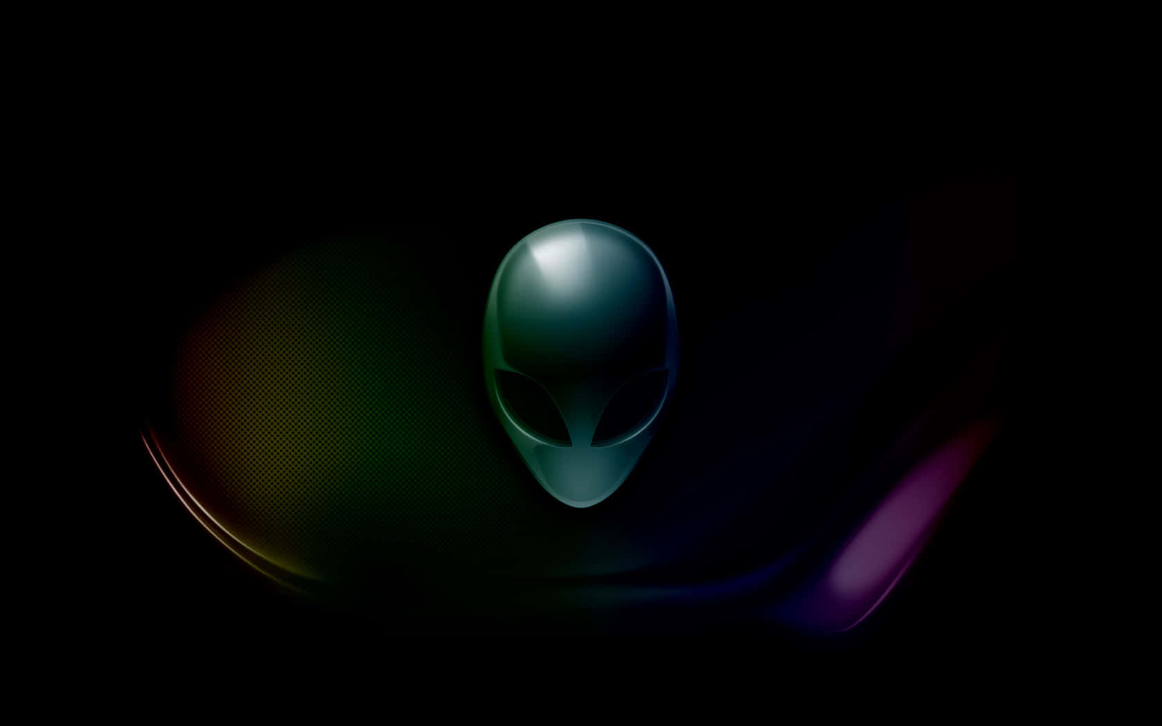 Alienware Logo Dark Background Wallpaper