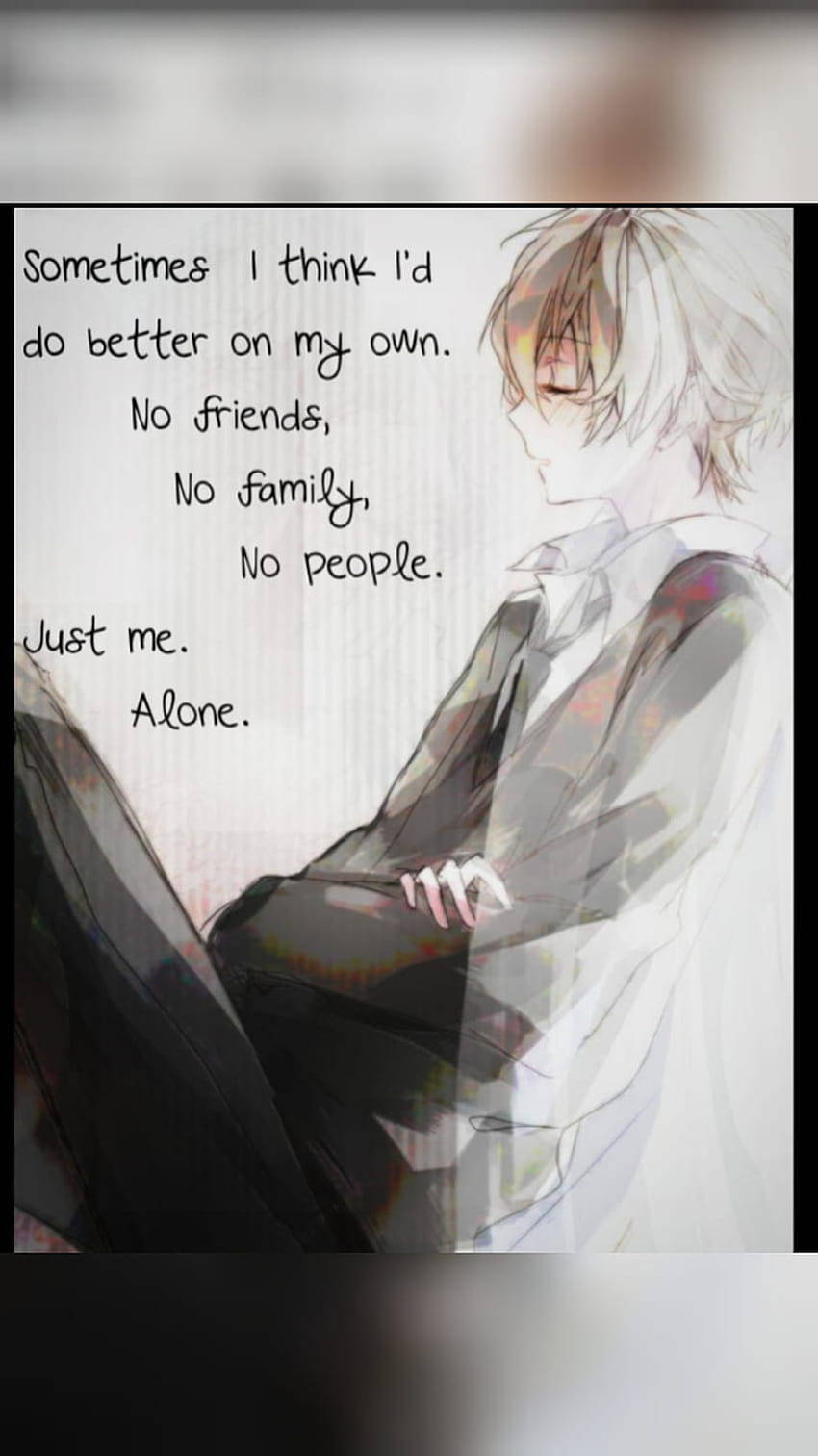 Alone Sad Pfp Wallpaper