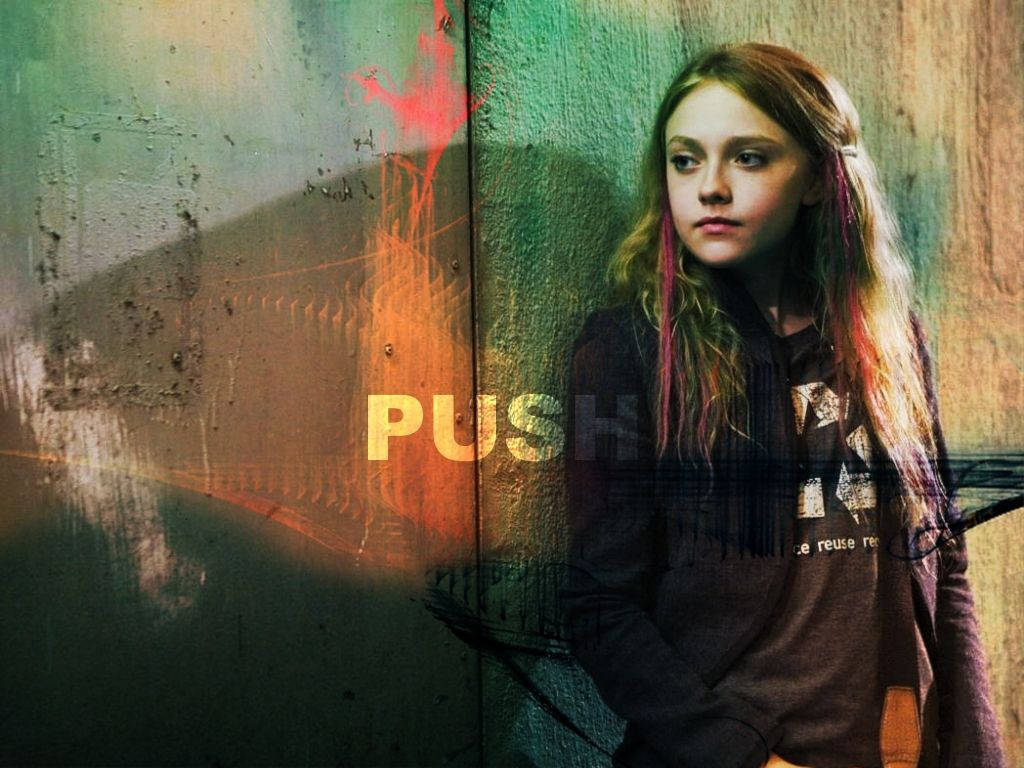 American Actress Dakota Fanning In Film Push 2009 Wallpaper