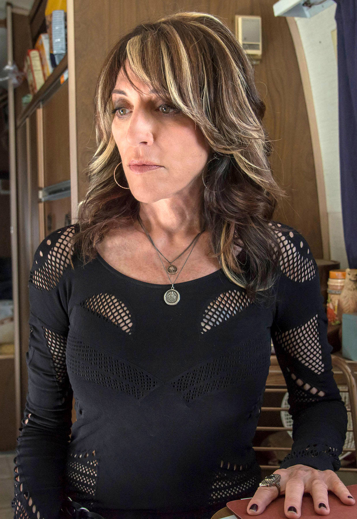 American Female Celebrity Katey Sagal Wallpaper