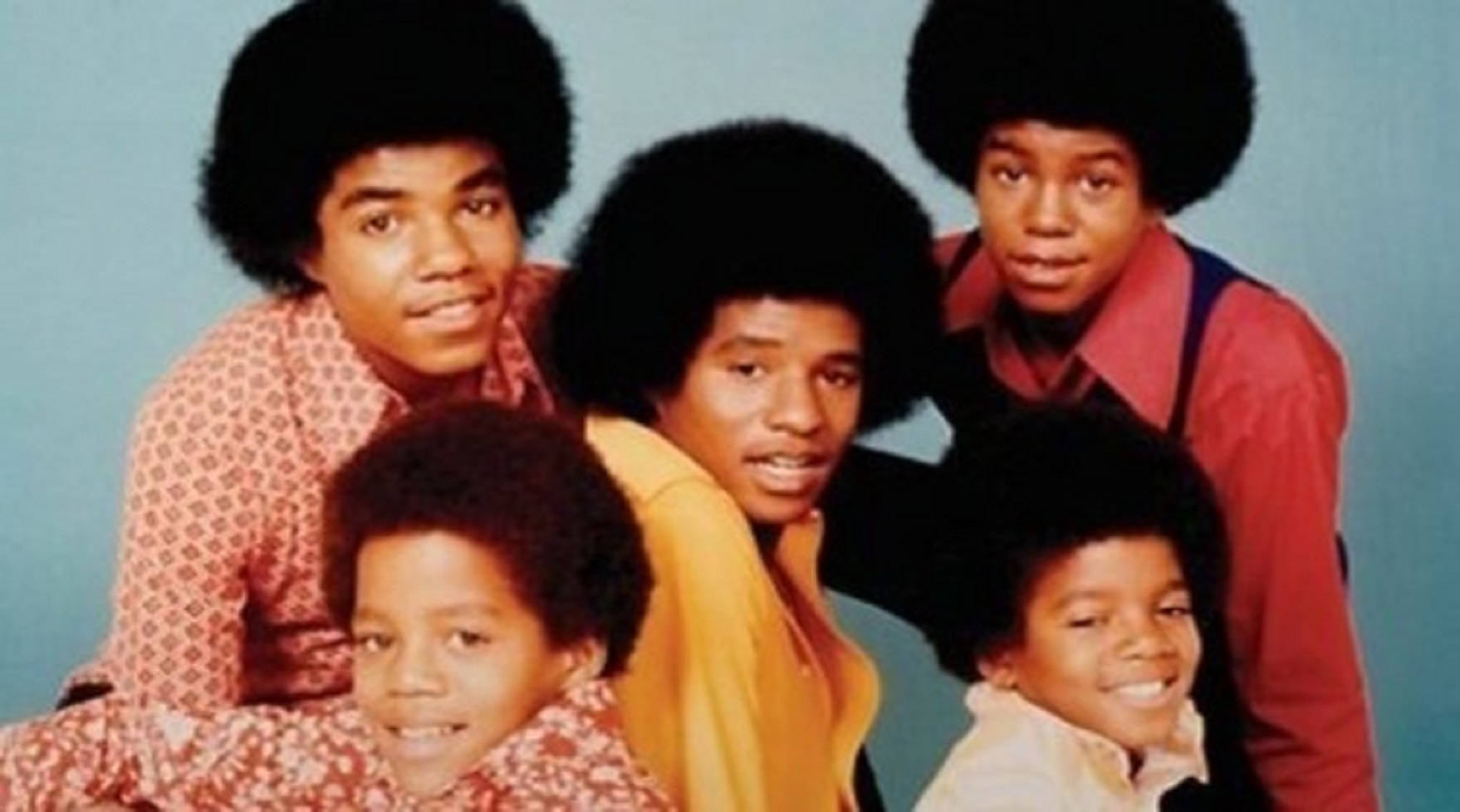 American Pop Band Jackson 5 1970 Promotional Photo Wallpaper