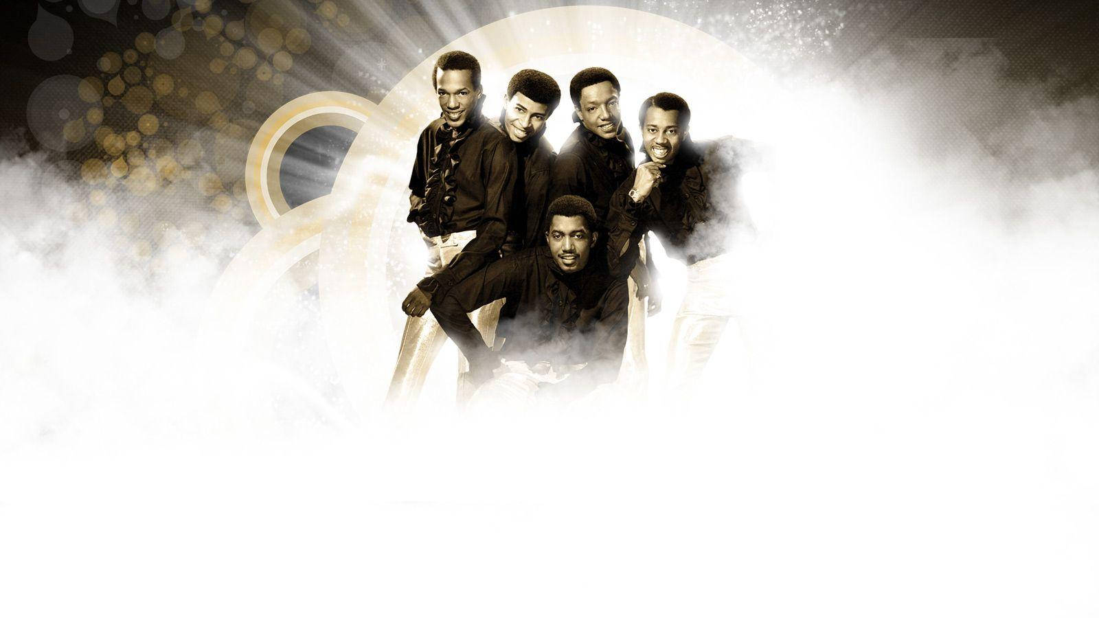 American Vocal Group The Temptations Bright Light Illustration Wallpaper