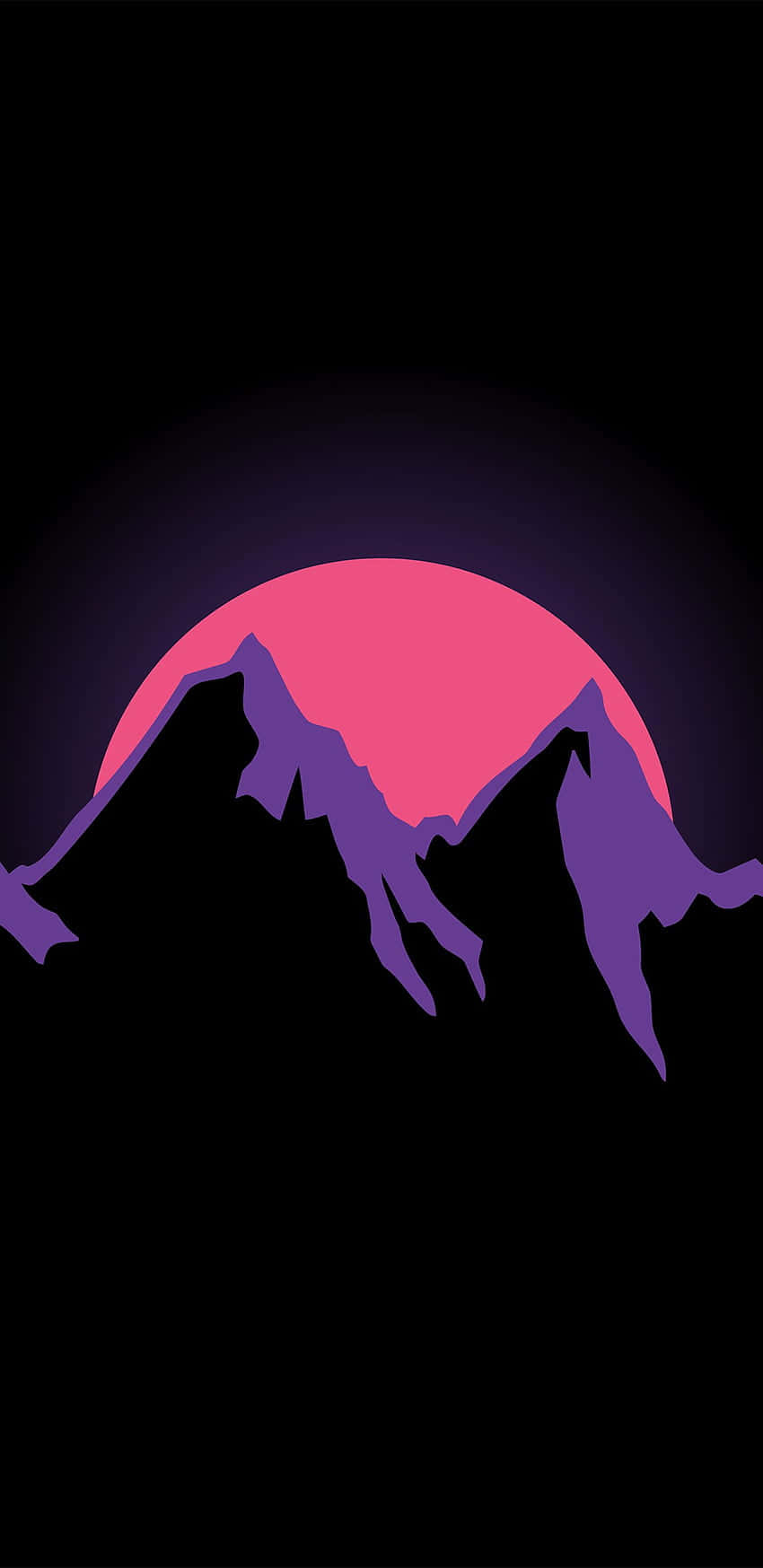 Amoled S Peak Of Mountain Wallpaper