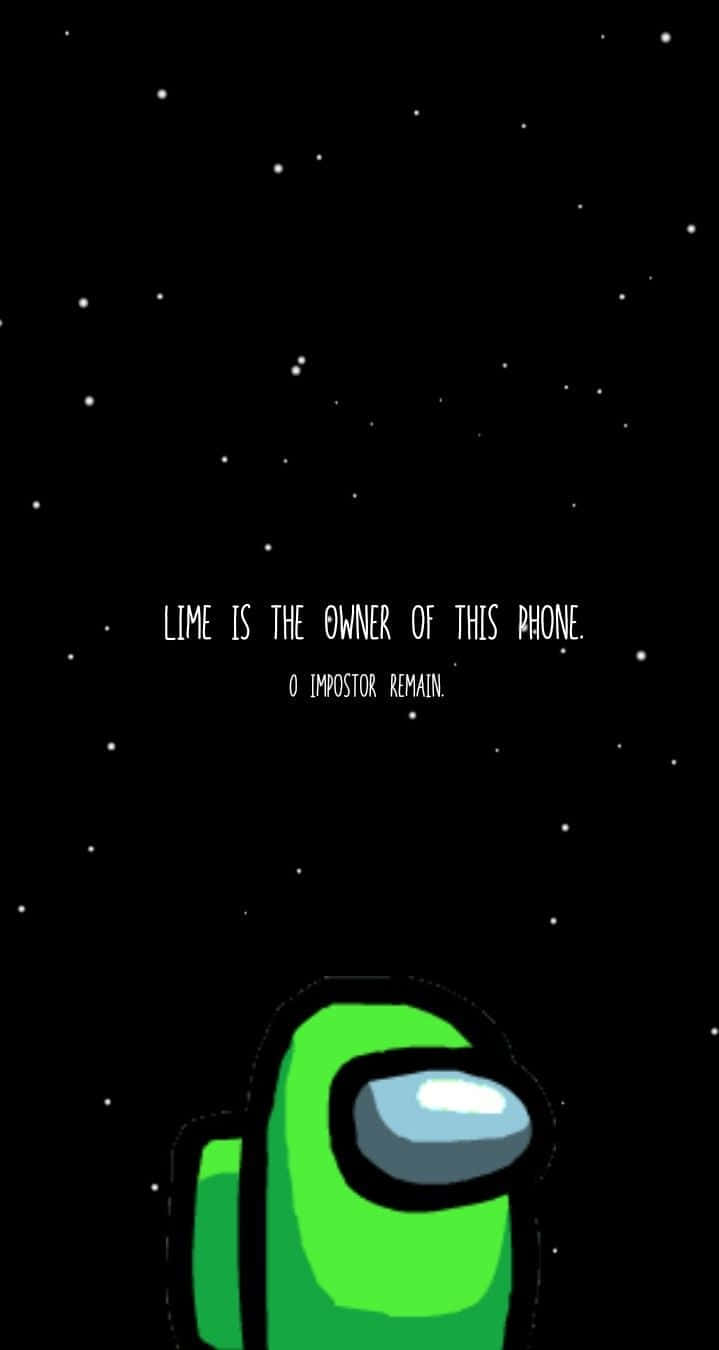 Among Us Characters Exploring A Galaxy Wallpaper