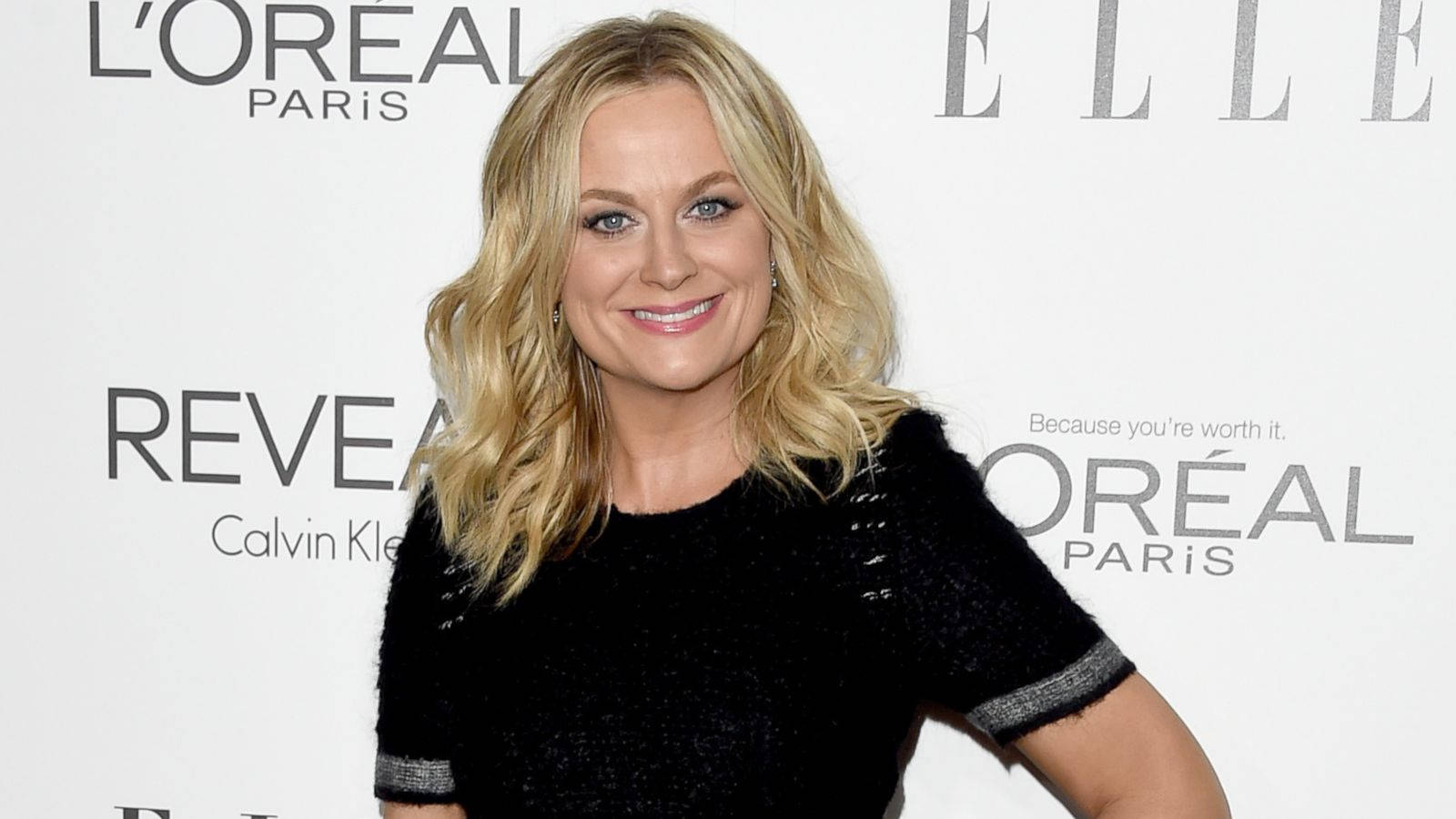 Amy Poehler At Elle Magazine Event Wallpaper