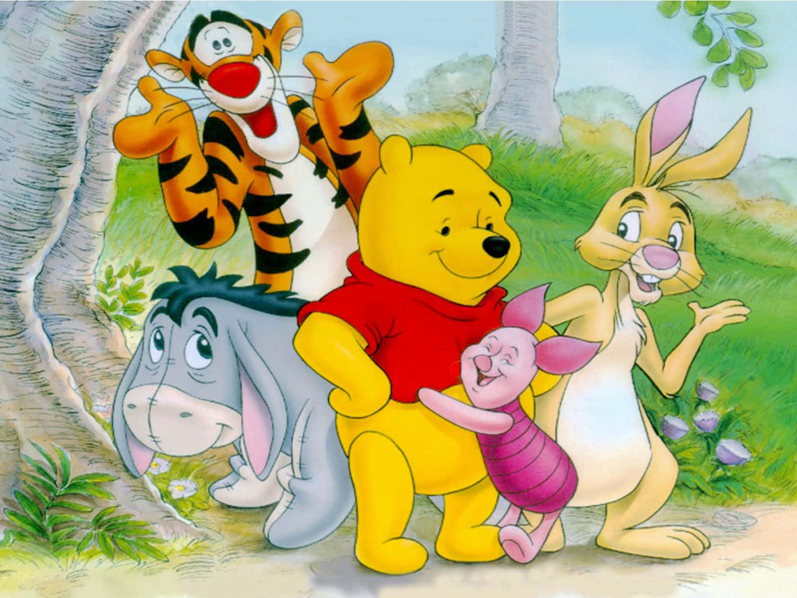 An Adorable Winnie The Pooh Desktop Wallpaper Wallpaper