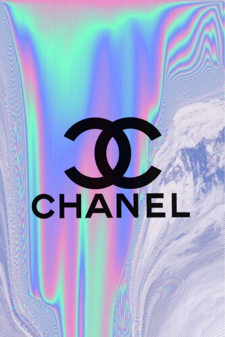 An Iconic Pink Chanel Logo Wallpaper