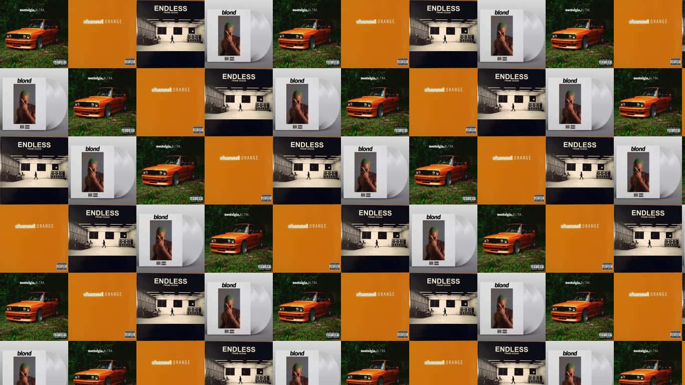 An Inspirational And Creative Workspace: Frank Ocean On His Laptop. Wallpaper