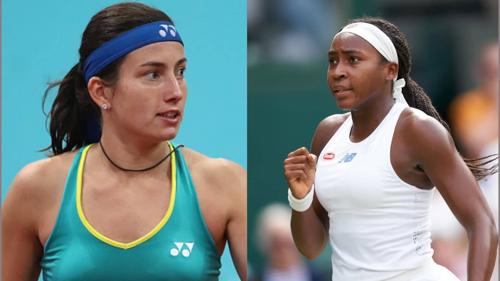 Anastasija Sevastova And Coco Gauff Wallpaper