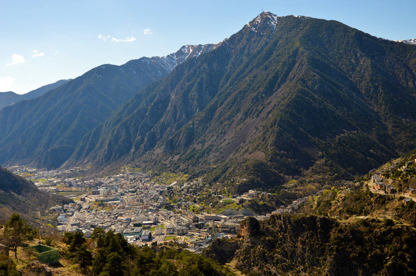 Andorra Tall Mountain Wallpaper