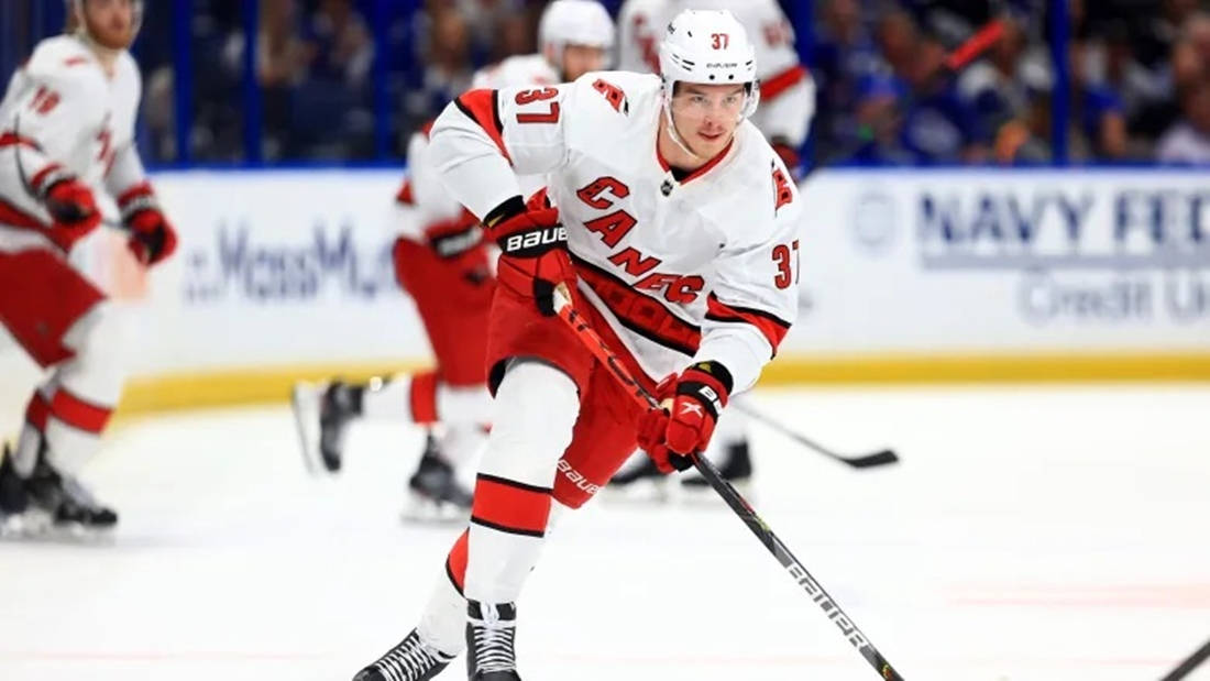 Andrei Svechnikov Nhl Player Wallpaper