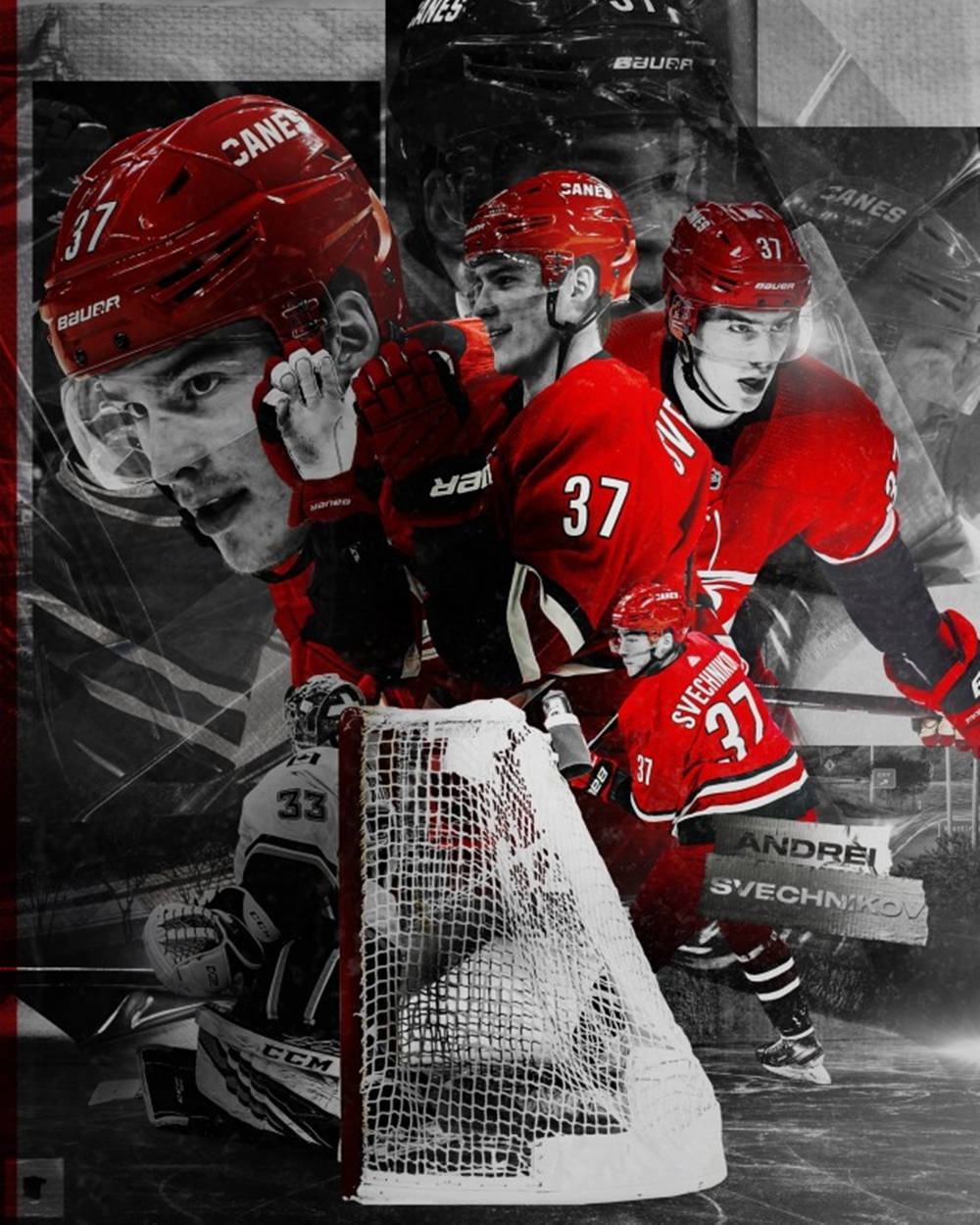 Andrei Svechnikov Red Fanart Wallpaper