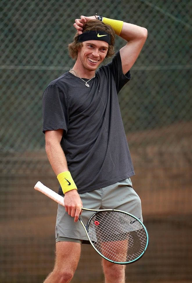 Andrey Rublev Scratching His Head Wallpaper