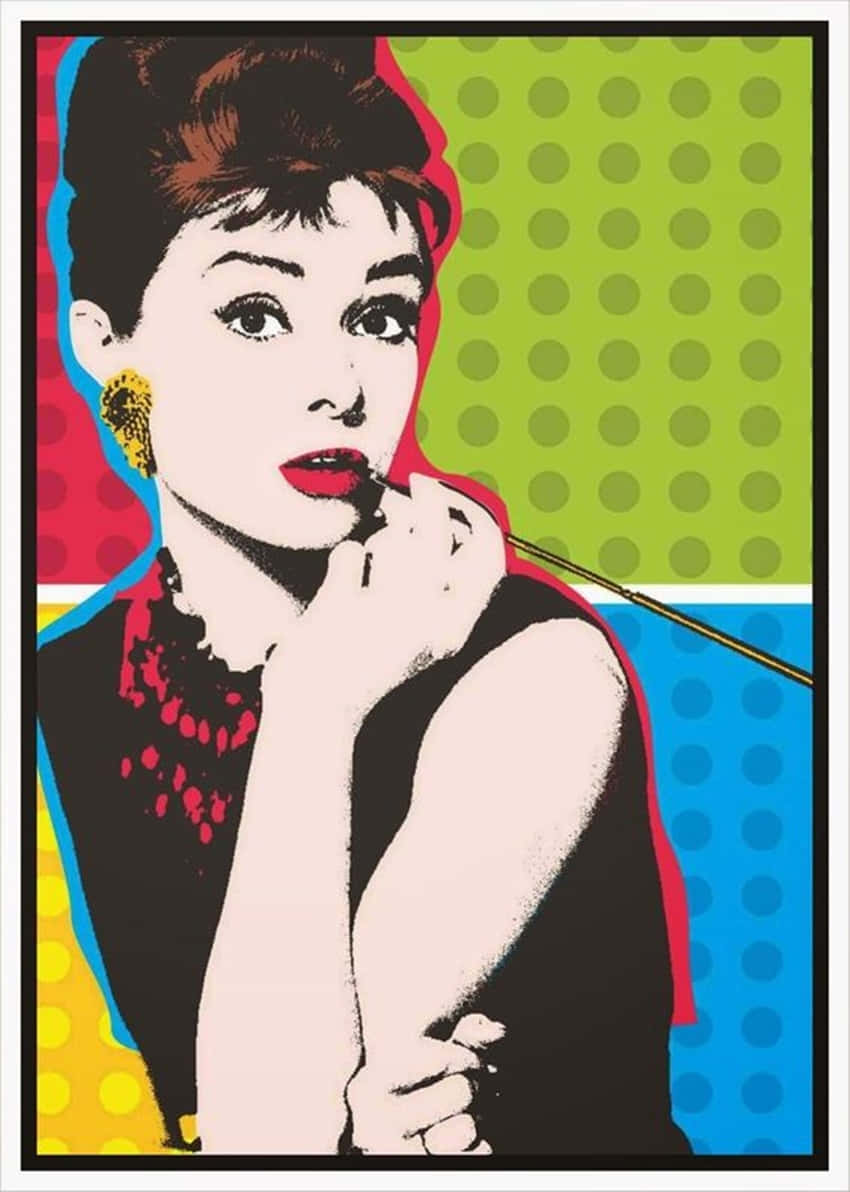 Andy Warhol Beautiful Female Wallpaper