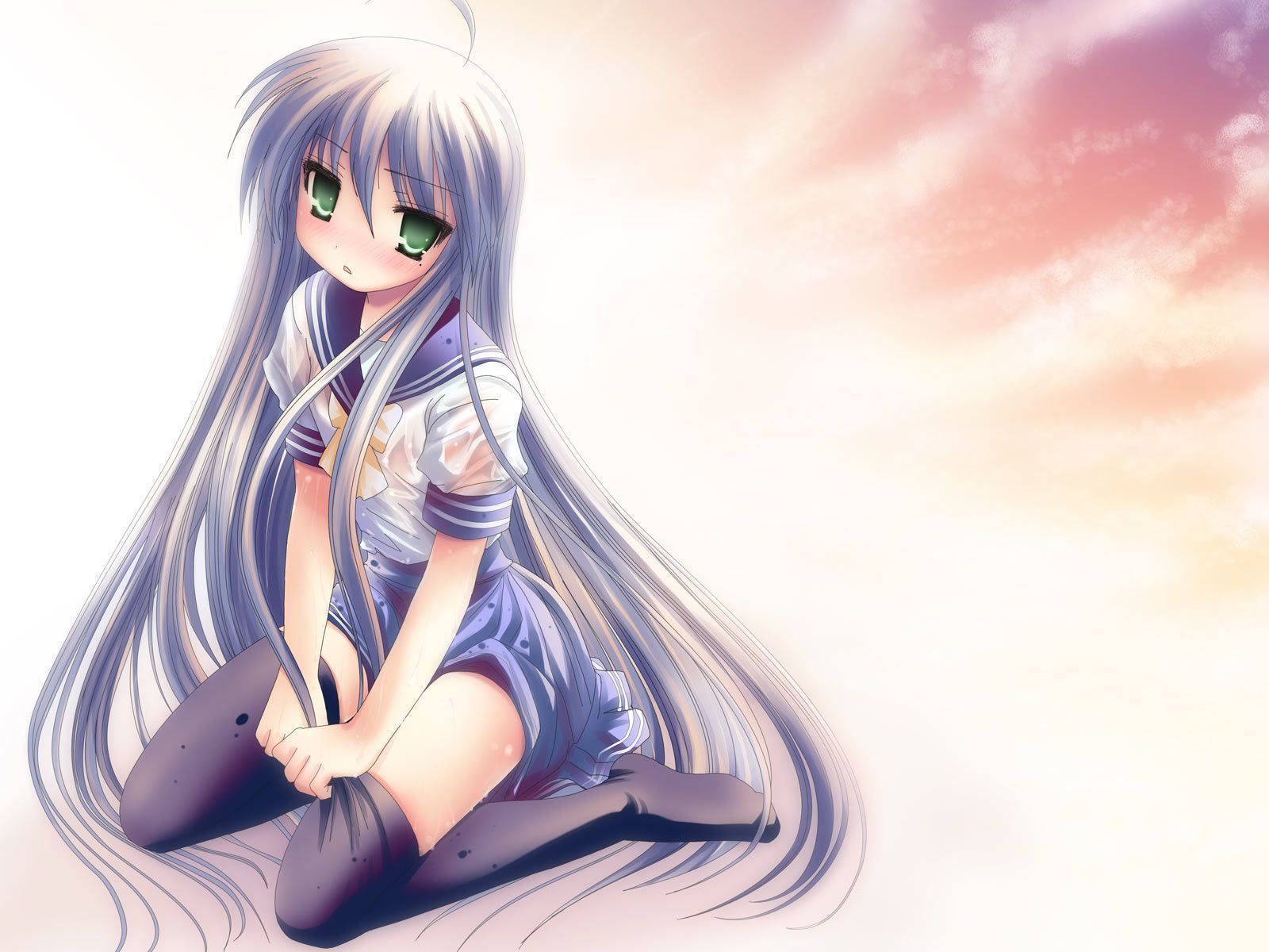 Angel Beats A Cute Cartoon Character Wallpaper