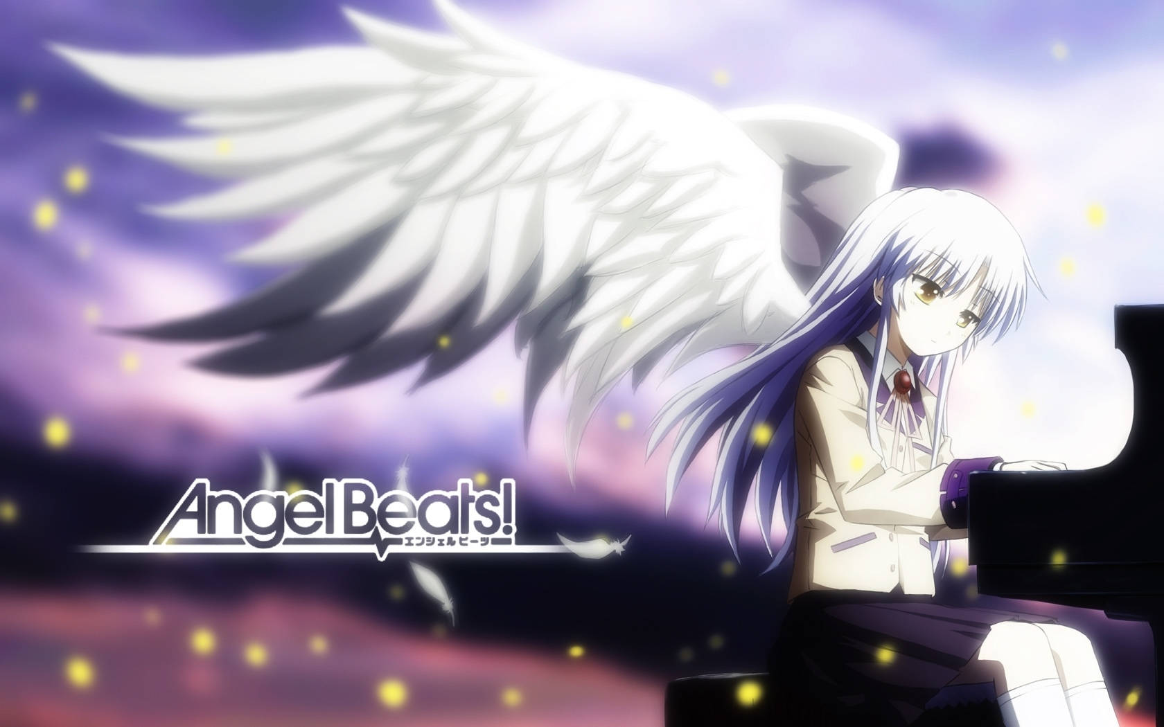 Angel Beats Open Wings Wallpaper