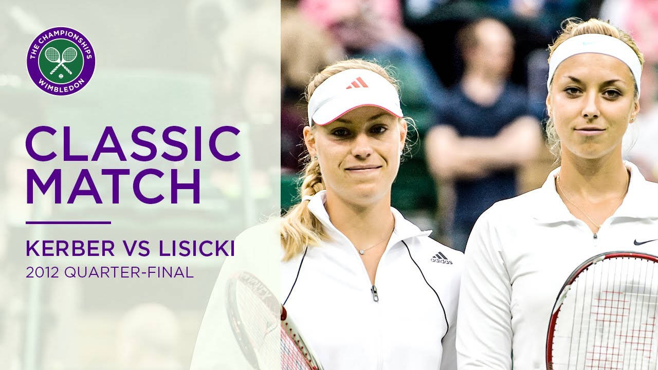 Angelique Kerber Vs Lisicki Poster Wallpaper