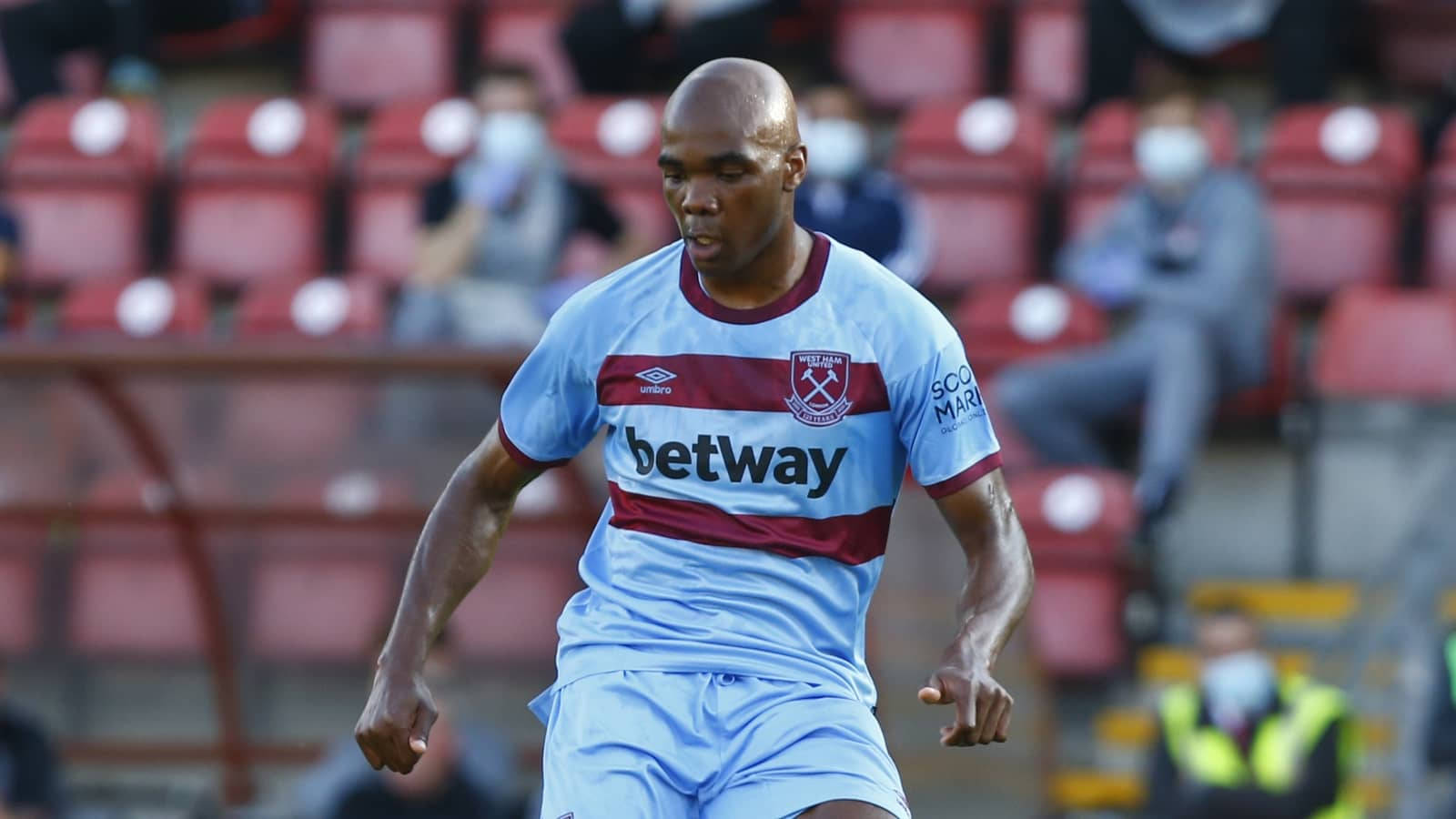 Angelo Ogbonna West Ham Action Shot Wallpaper