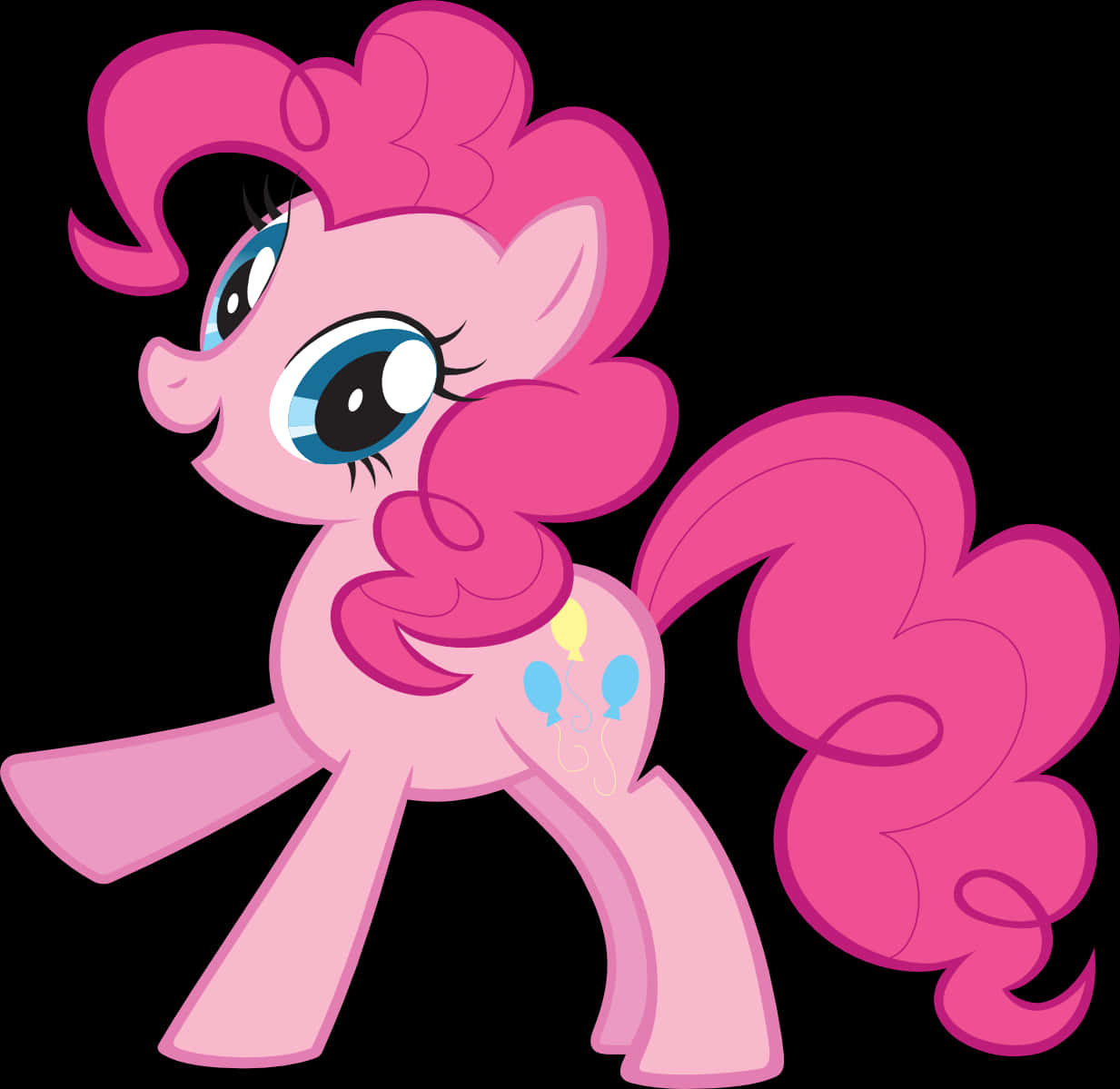 Anime Cartoon My Little Pony Pinkie Pie Wallpaper