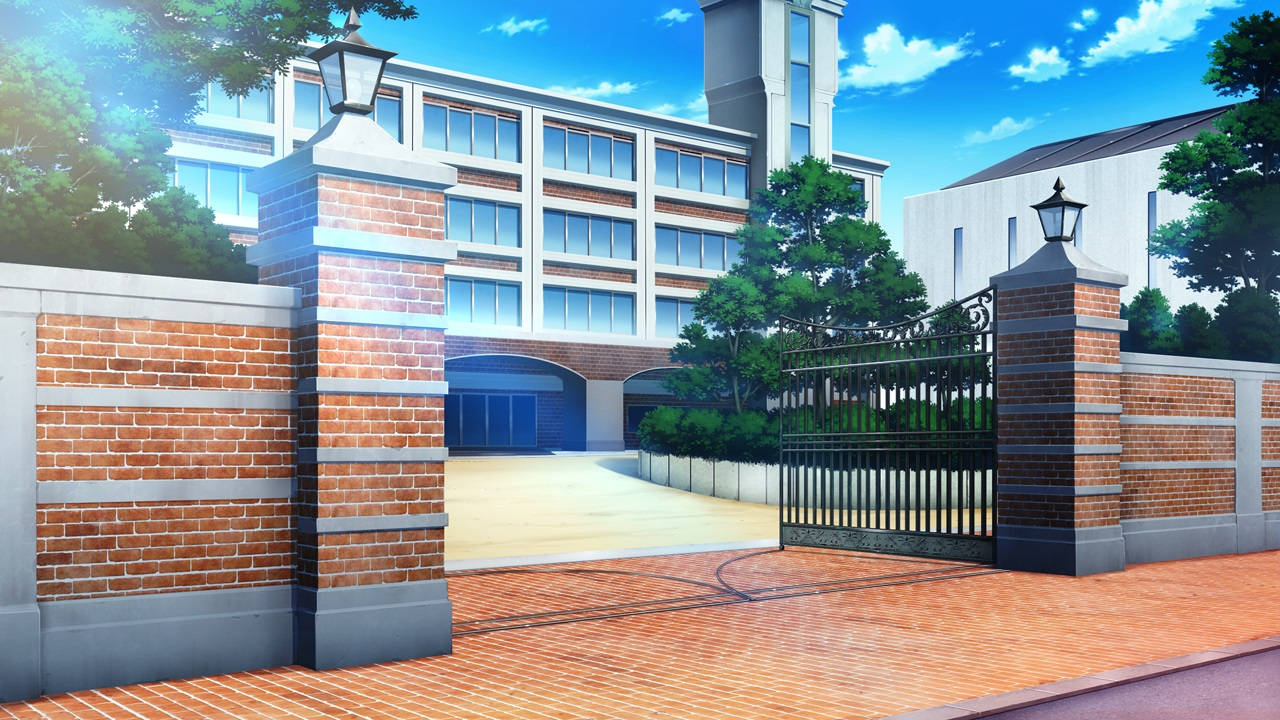 Anime School Scenery My Hero Academia Branimir Institute Wallpaper